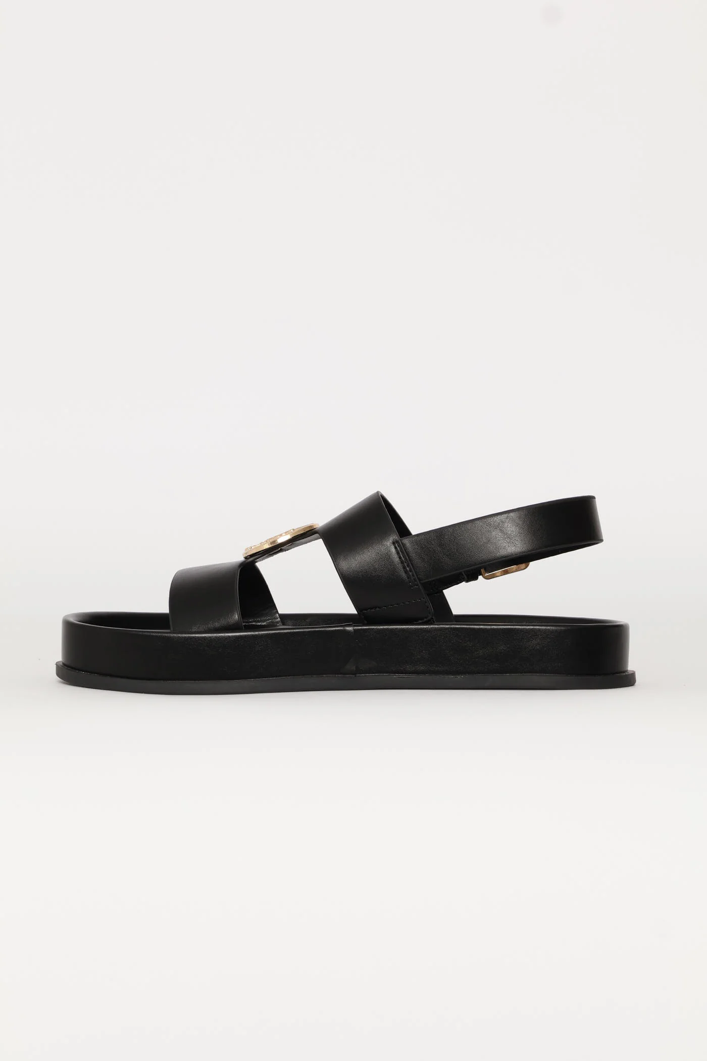 Moulded Unit Trim Sandal - Black - Image 3