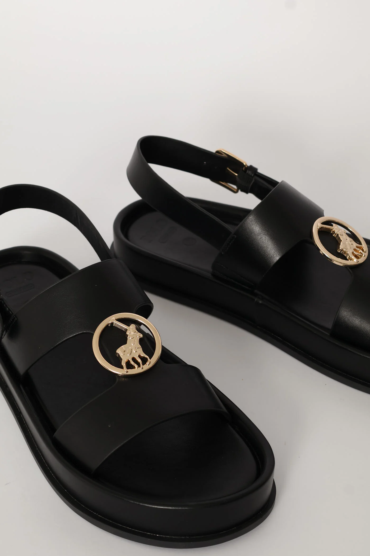 Moulded Unit Trim Sandal - Black - Image 6