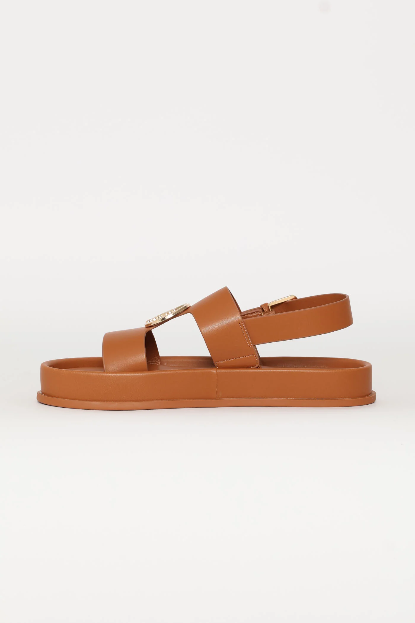 Moulded Unit Trim Sandal - Tan - Image 3