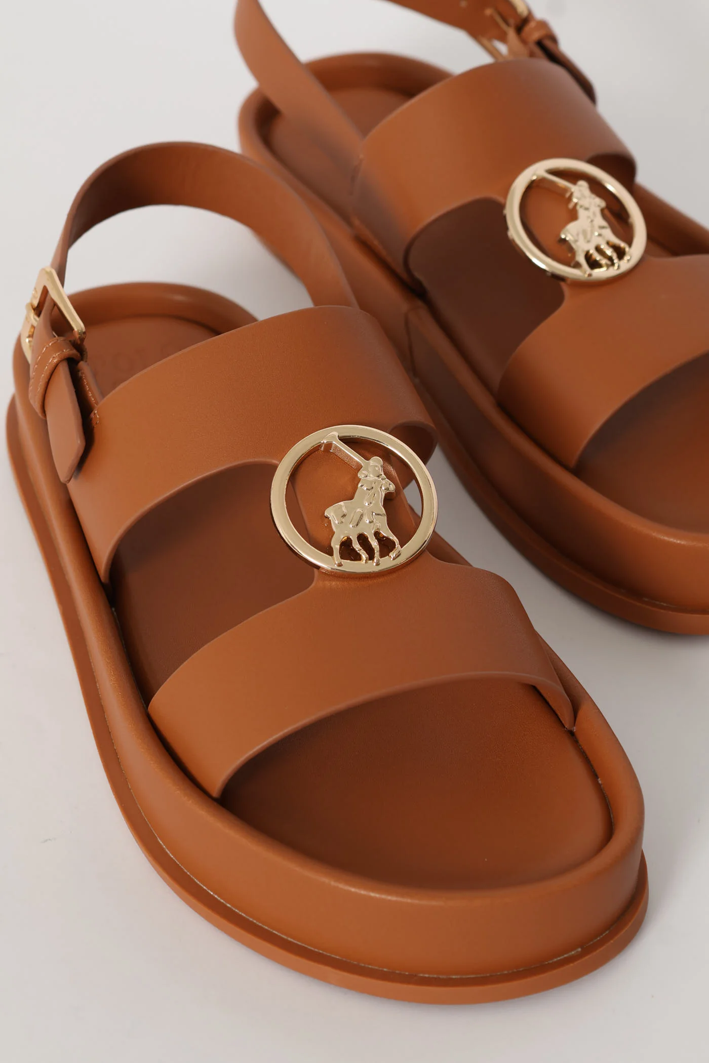 Moulded Unit Trim Sandal - Tan - Image 4