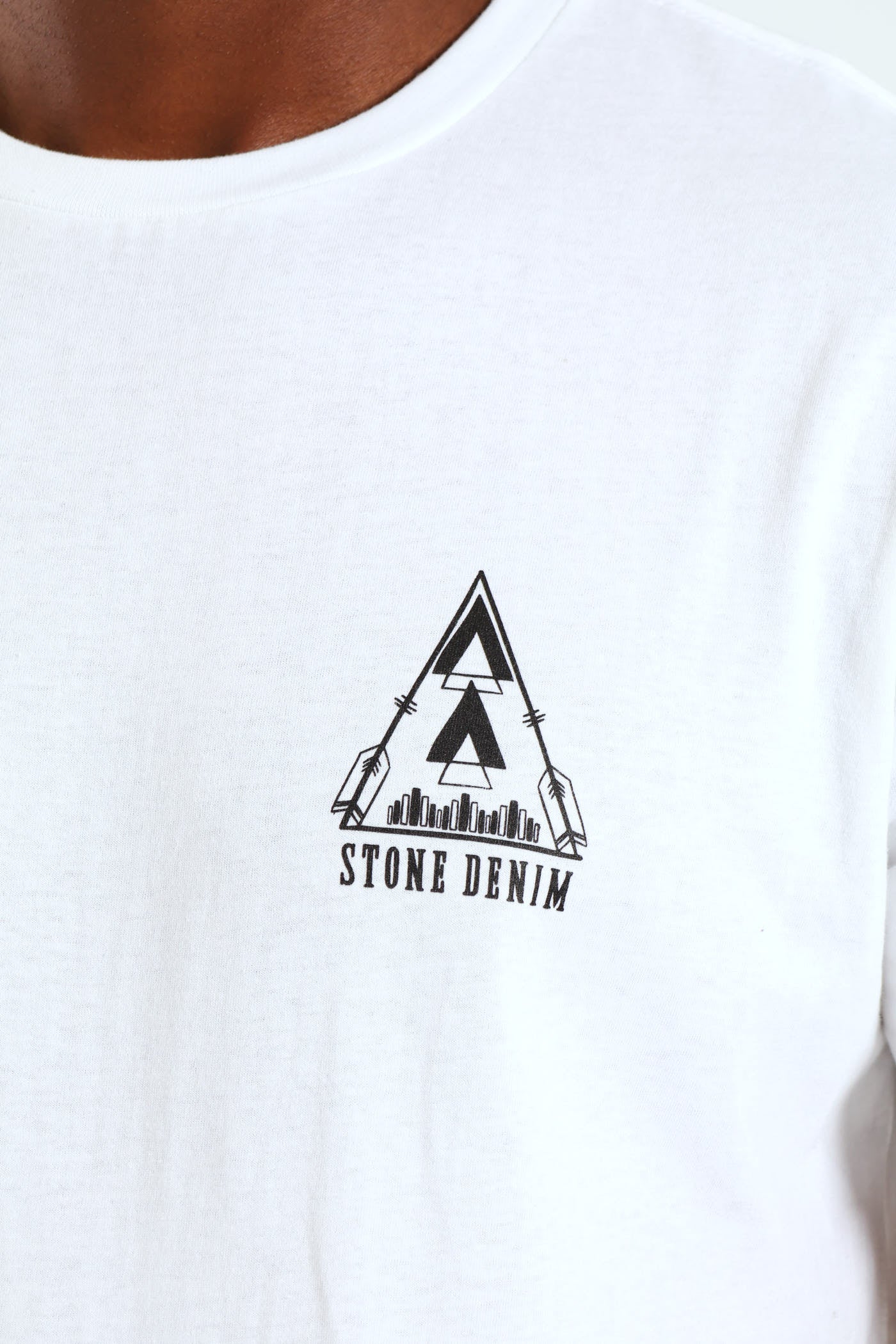 Mount Sunrise Photo Front & Back Print Tee - White - Image 3