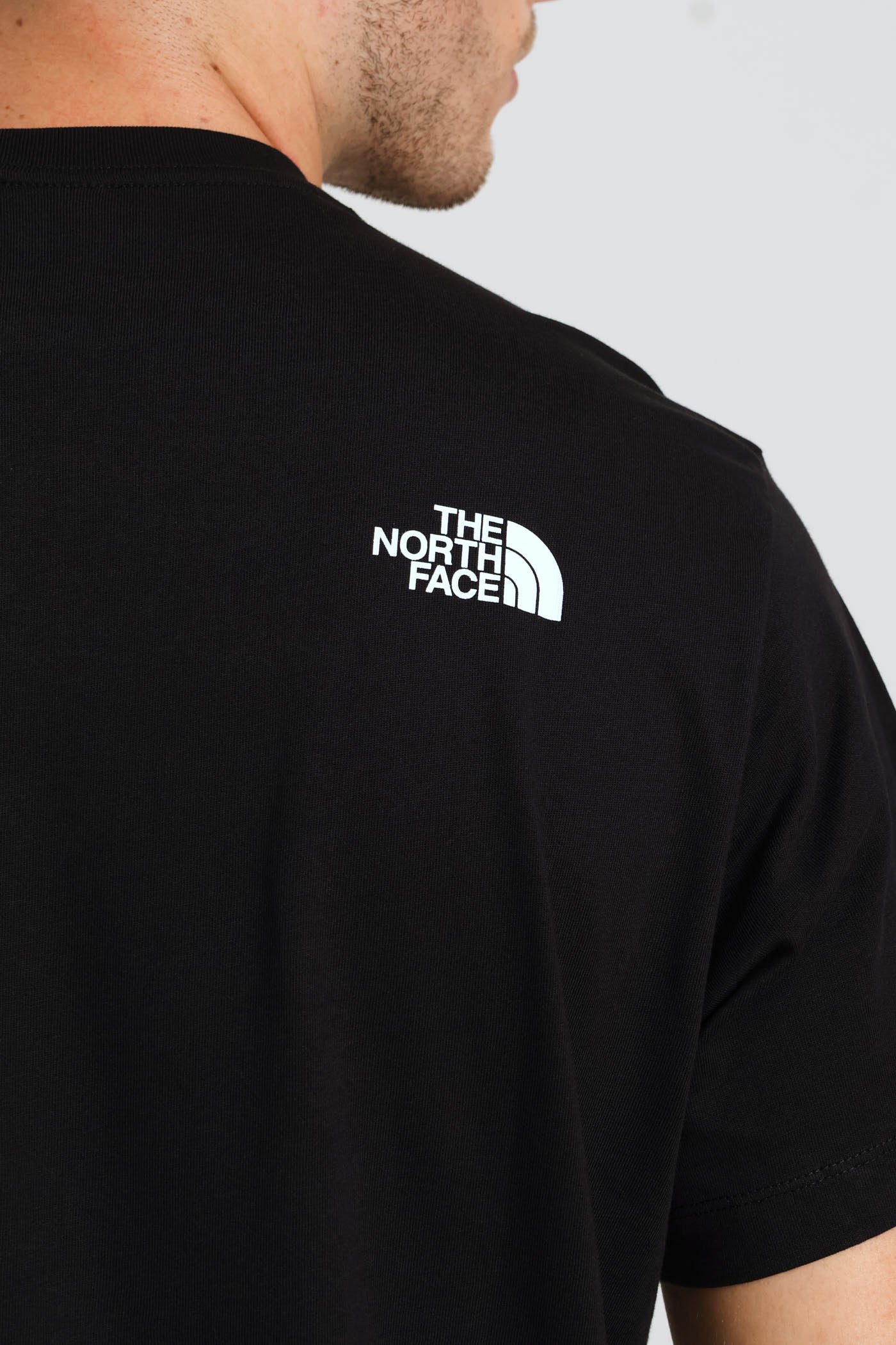 Mountain Line Graphic Regular Tee - Black - Image 2