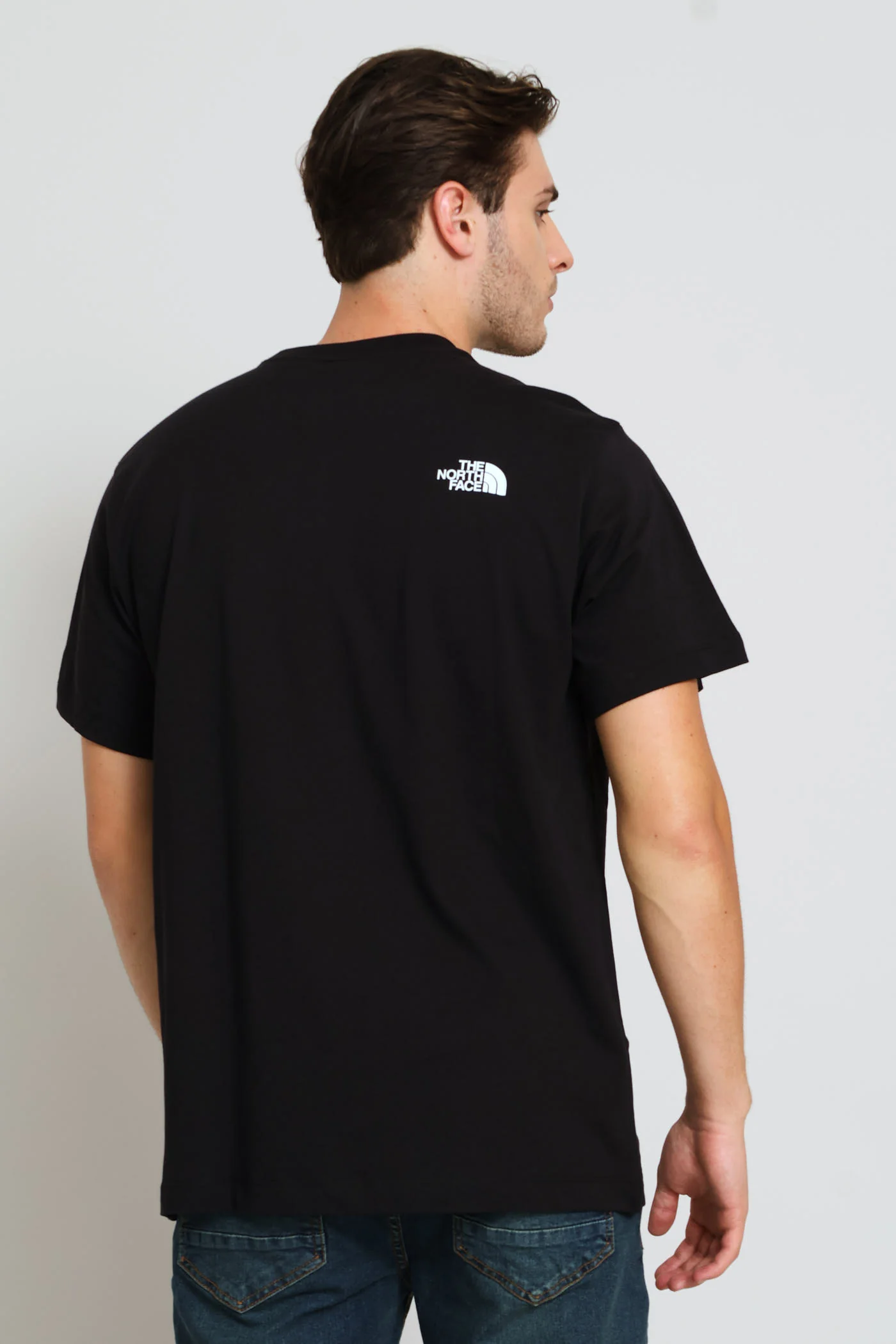 Mountain Line Graphic Regular Tee - Black - Image 4