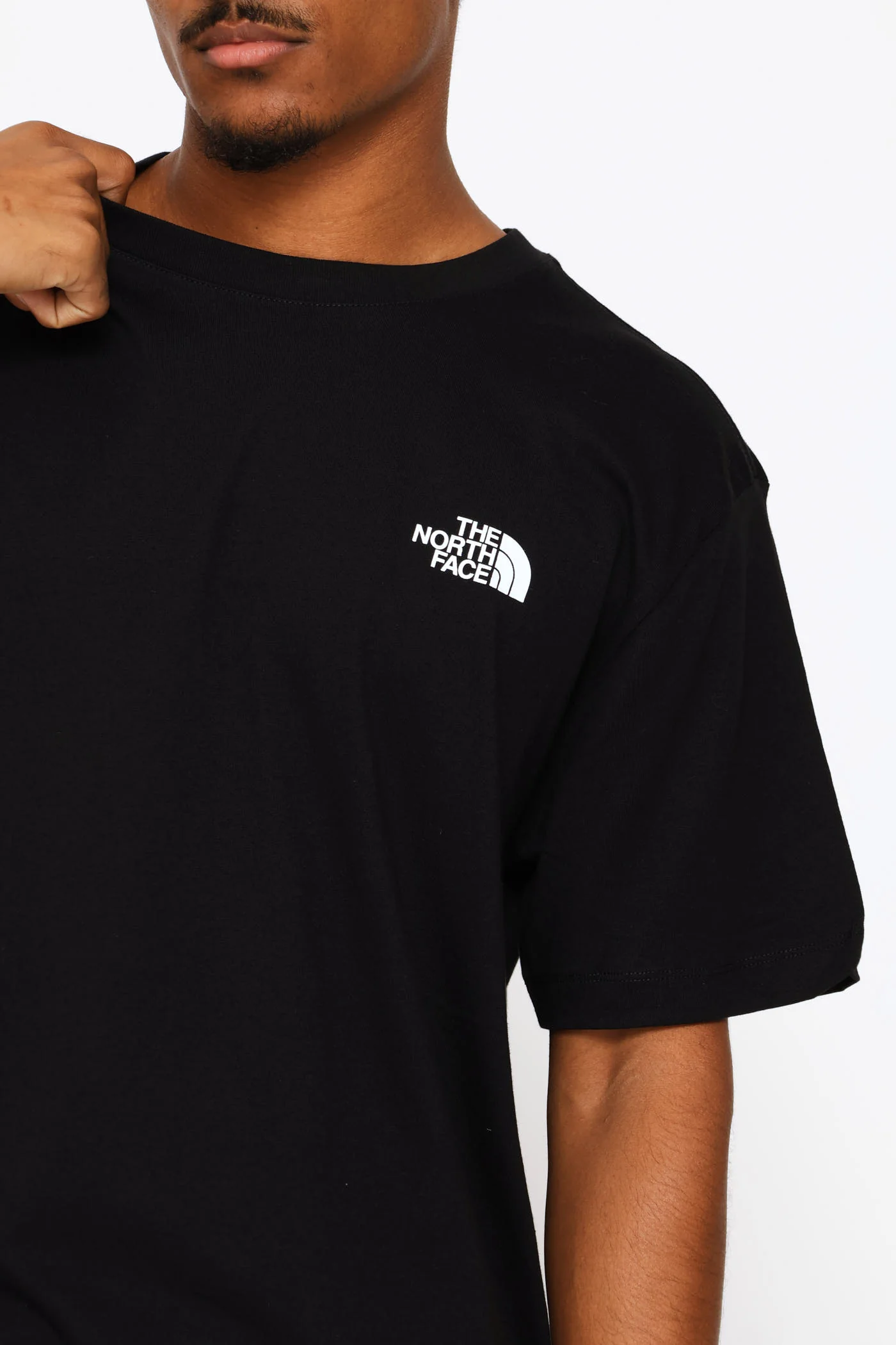 Mountain Sketch Regular Tee - Black - Image 2