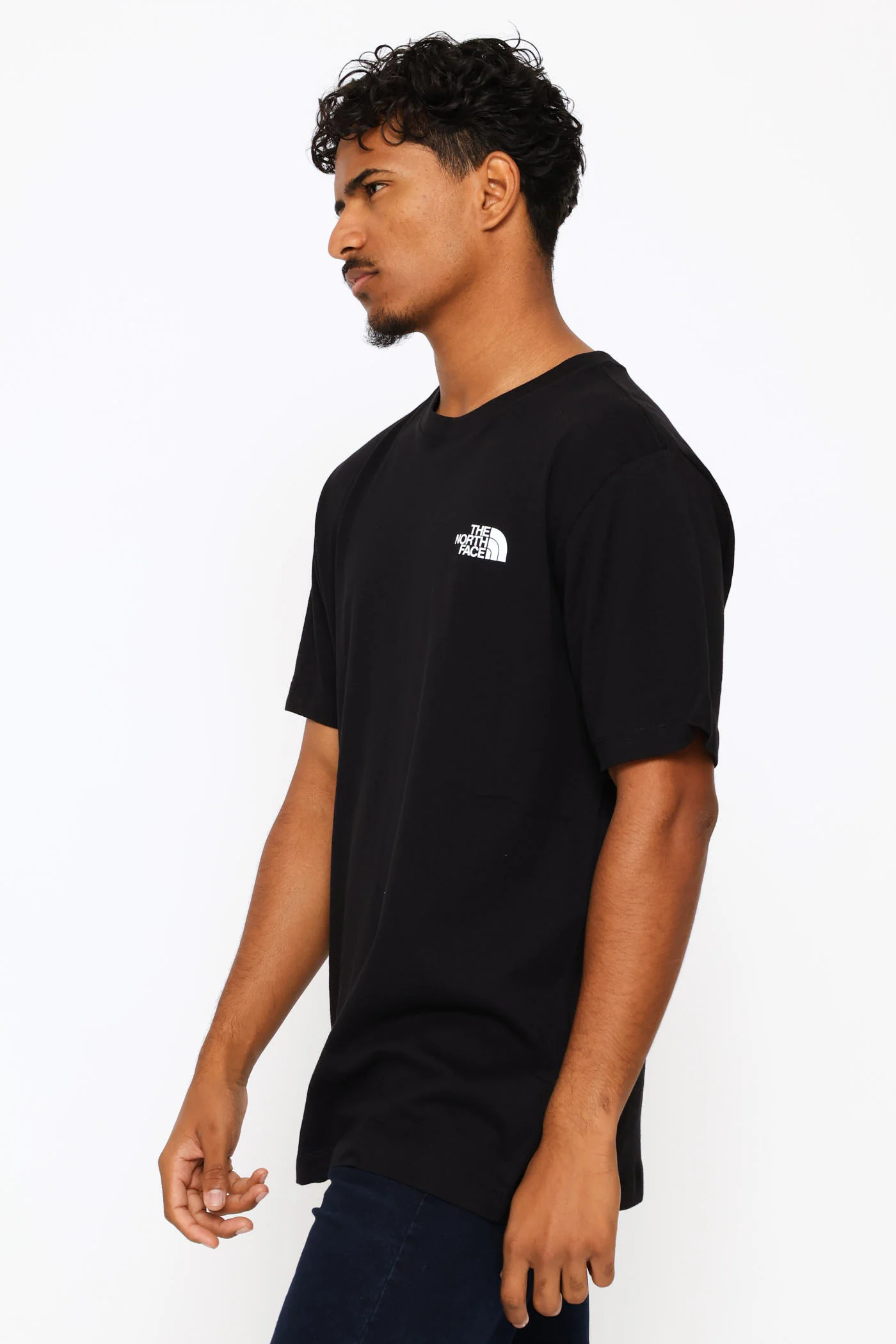 Mountain Sketch Regular Tee - Black - Image 3