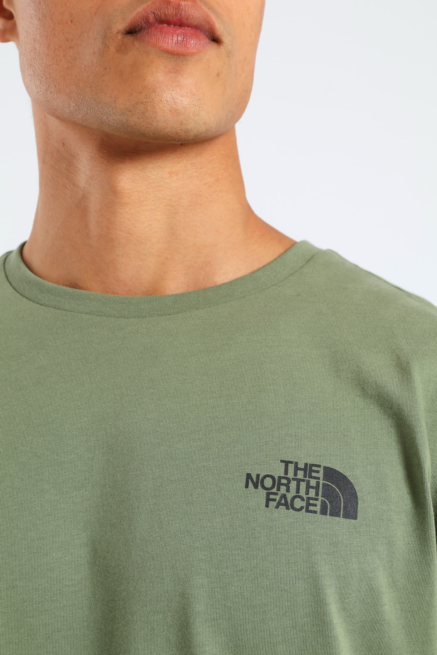 Mountain Sketch Tee - Olive - Image 4