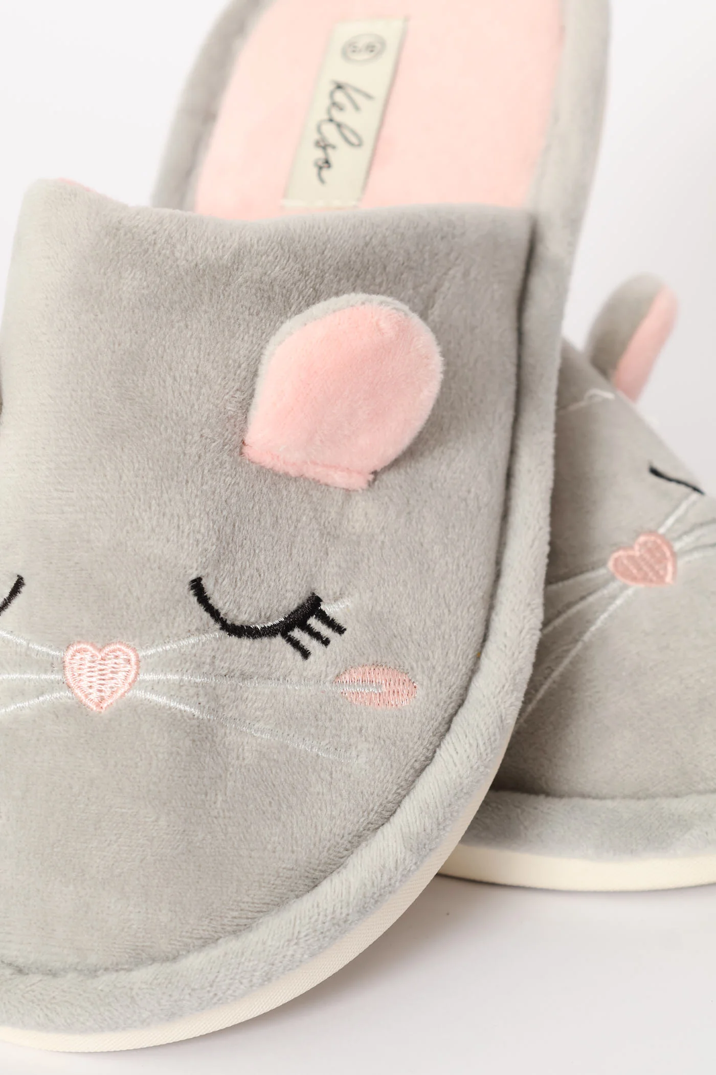 Mouse Slipper - Grey - Image 2