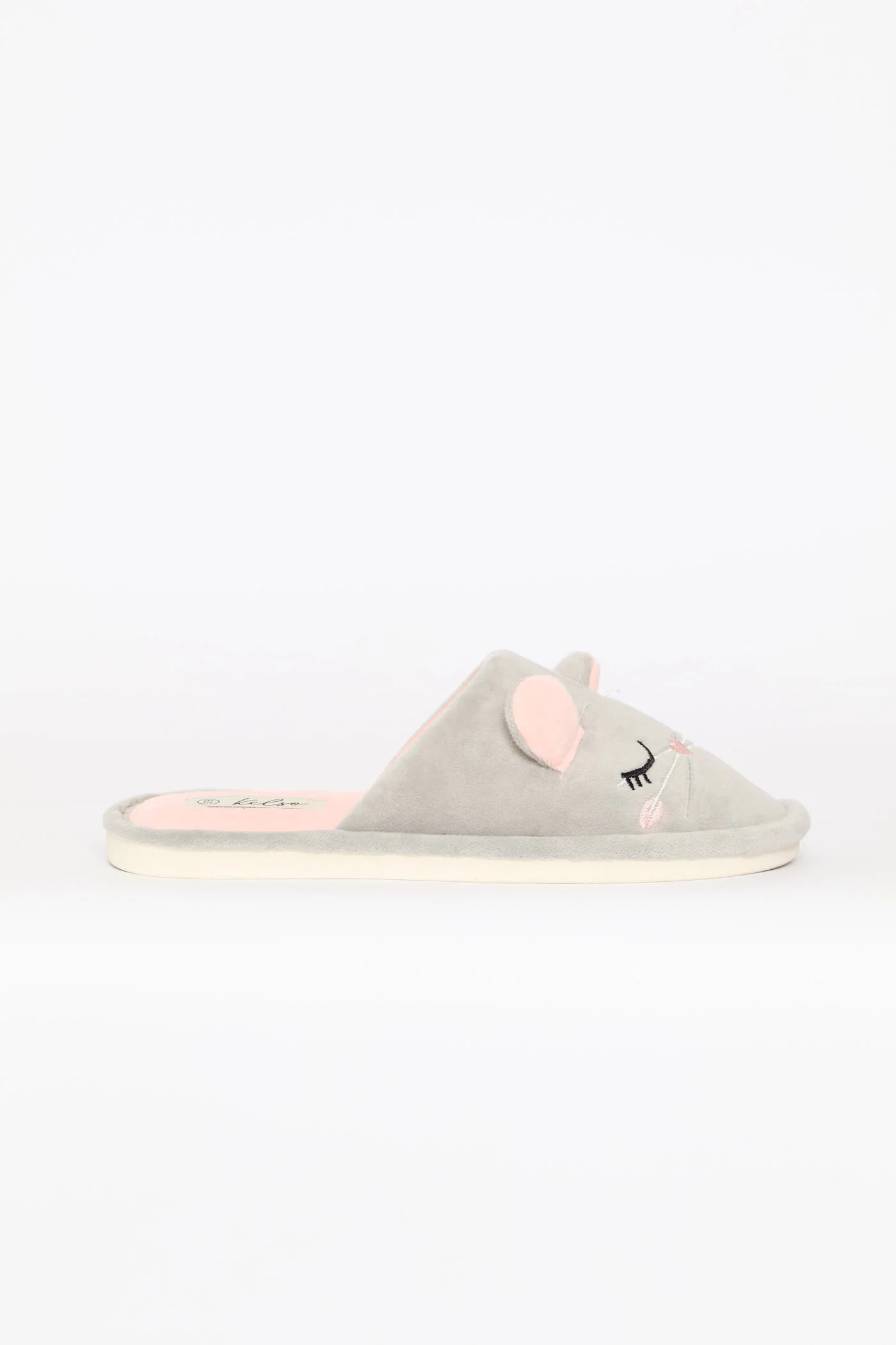 Mouse Slipper - Grey - Image 4