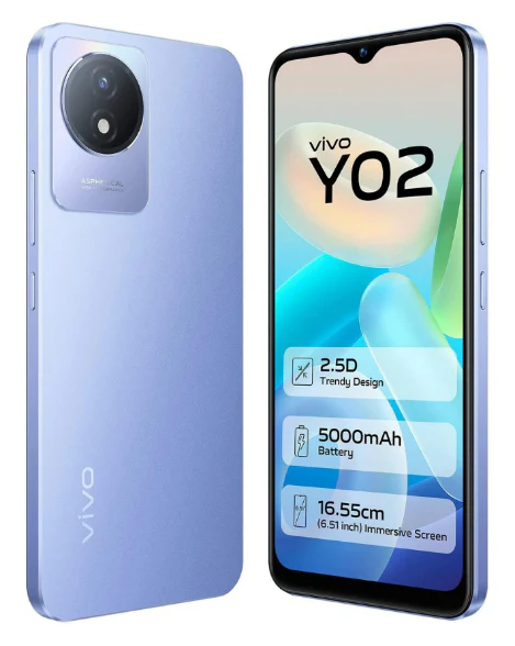 Y02 Dual Sim Blue Cellphone NL - Image 2