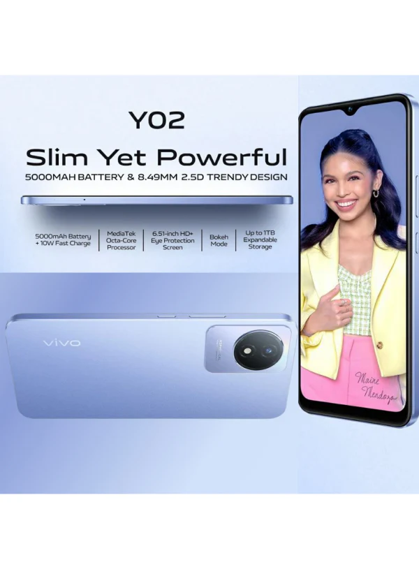 Y02 Dual Sim Blue Cellphone NL - Image 4