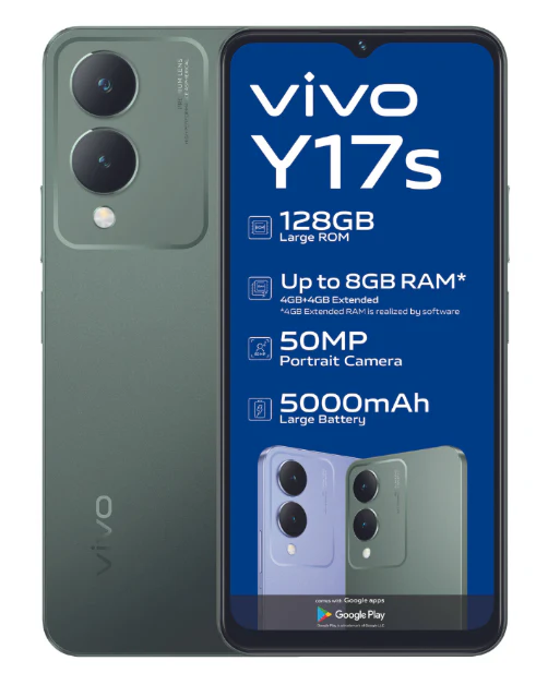 Y17S 128GB Dual Sim Green Cellphone - Image 4
