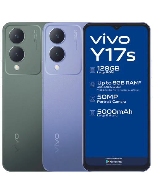Y17S 128GB Dual Sim Green Cellphone - Image 5