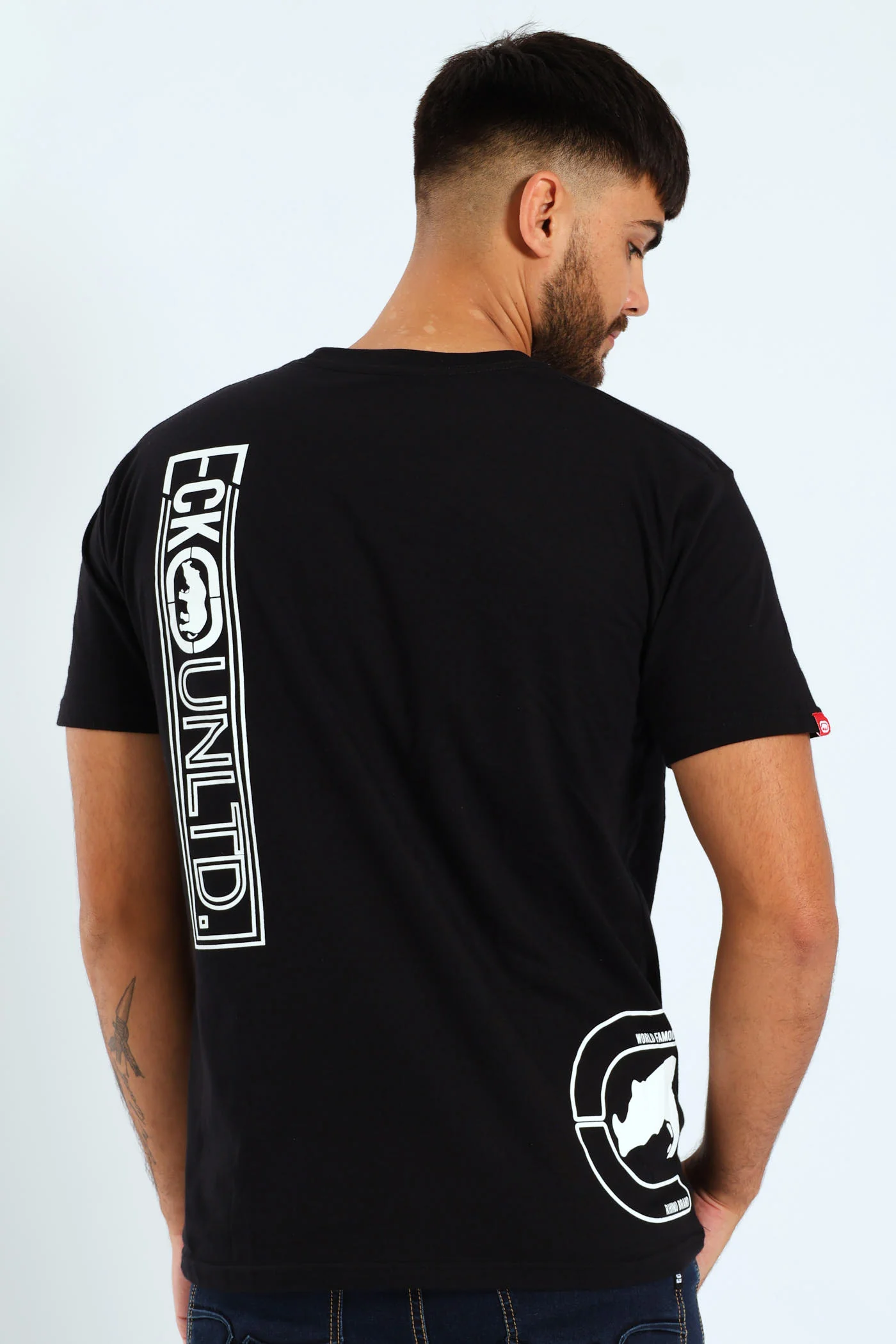 Multi Badge Tee - Black - Image 2
