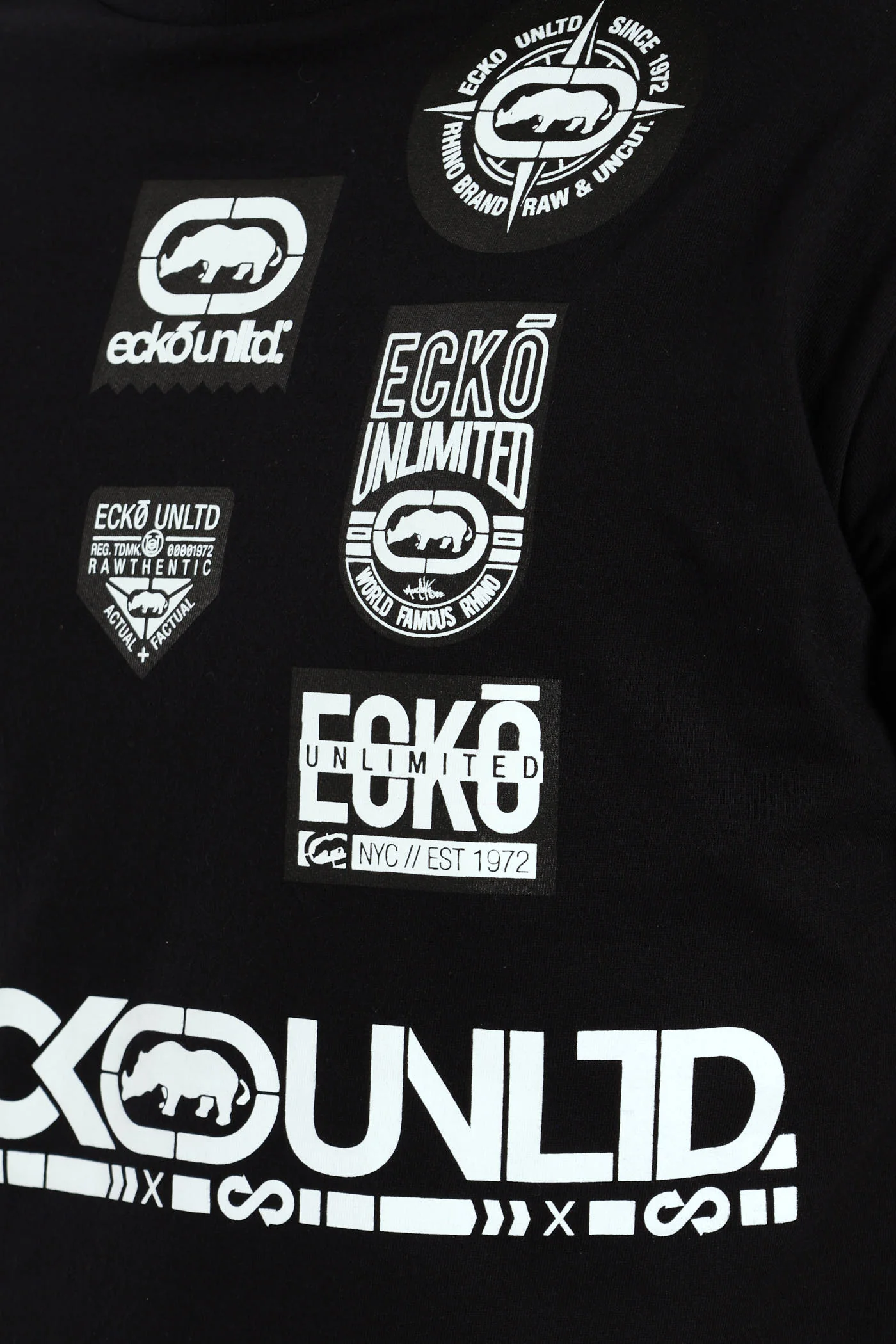 Multi Badge Tee - Black - Image 3