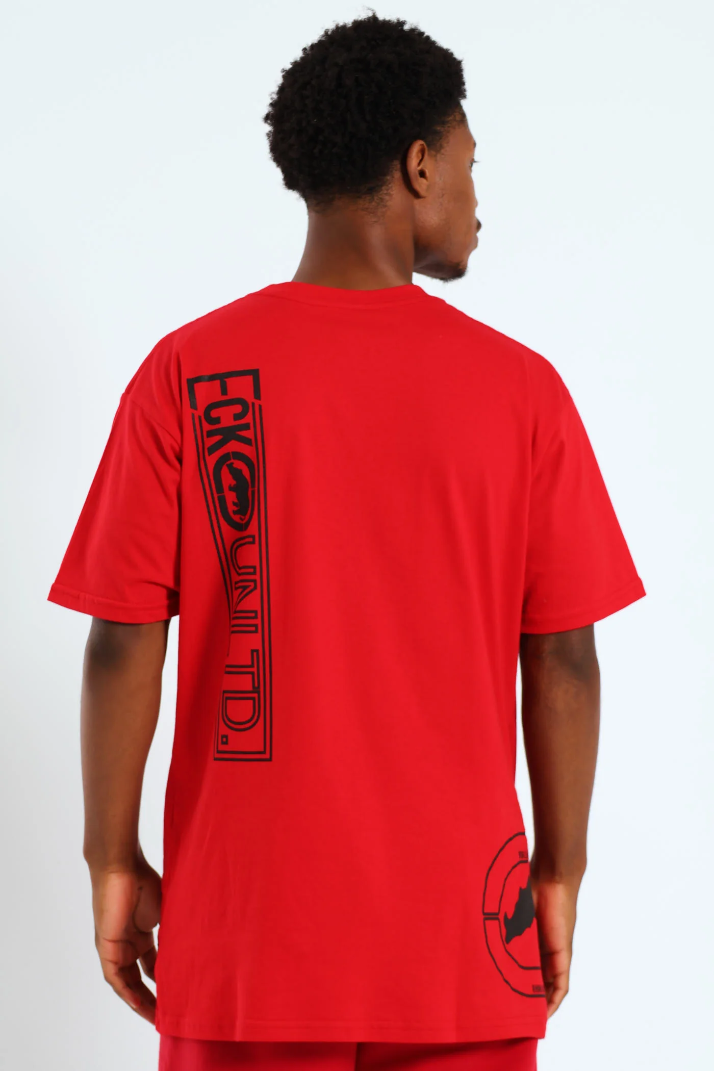Multi Badge Tee - Red - Image 5