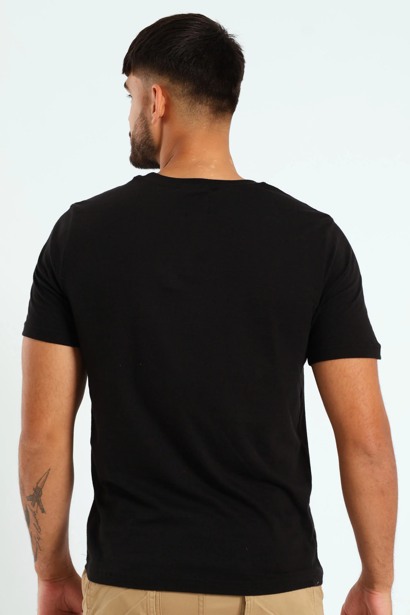 Multi Colour Bear Tee - Black - Image 3