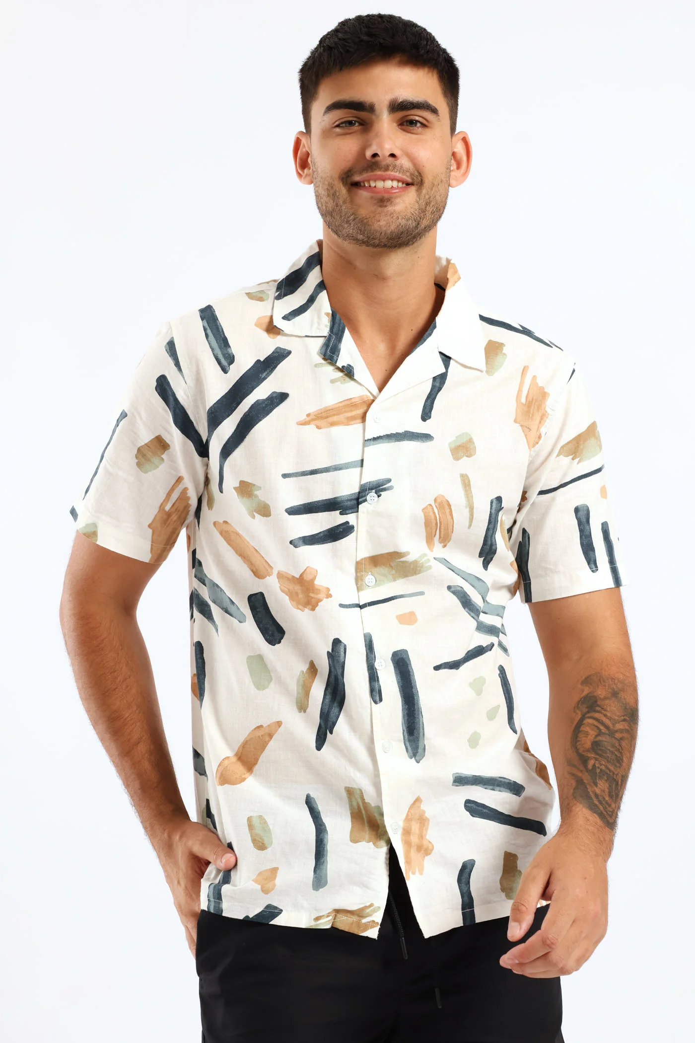 Multi Colour Shirt - White - Image 2