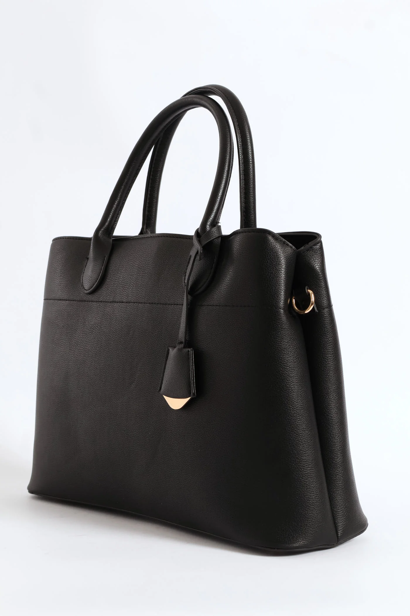 Multi Compartment Tote Bag - Black - Image 3