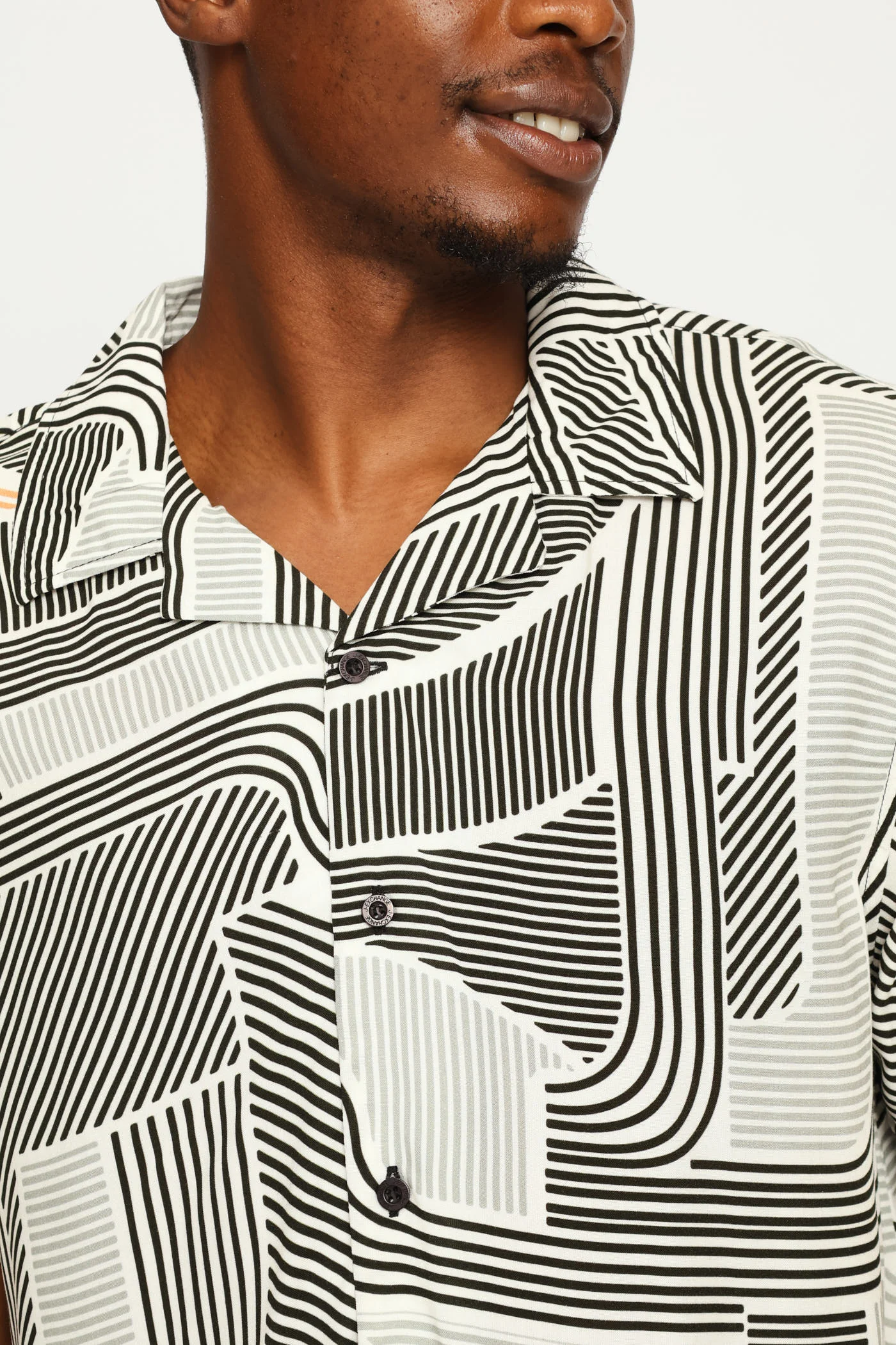 Multi Viscose Shirt - White - Image 2