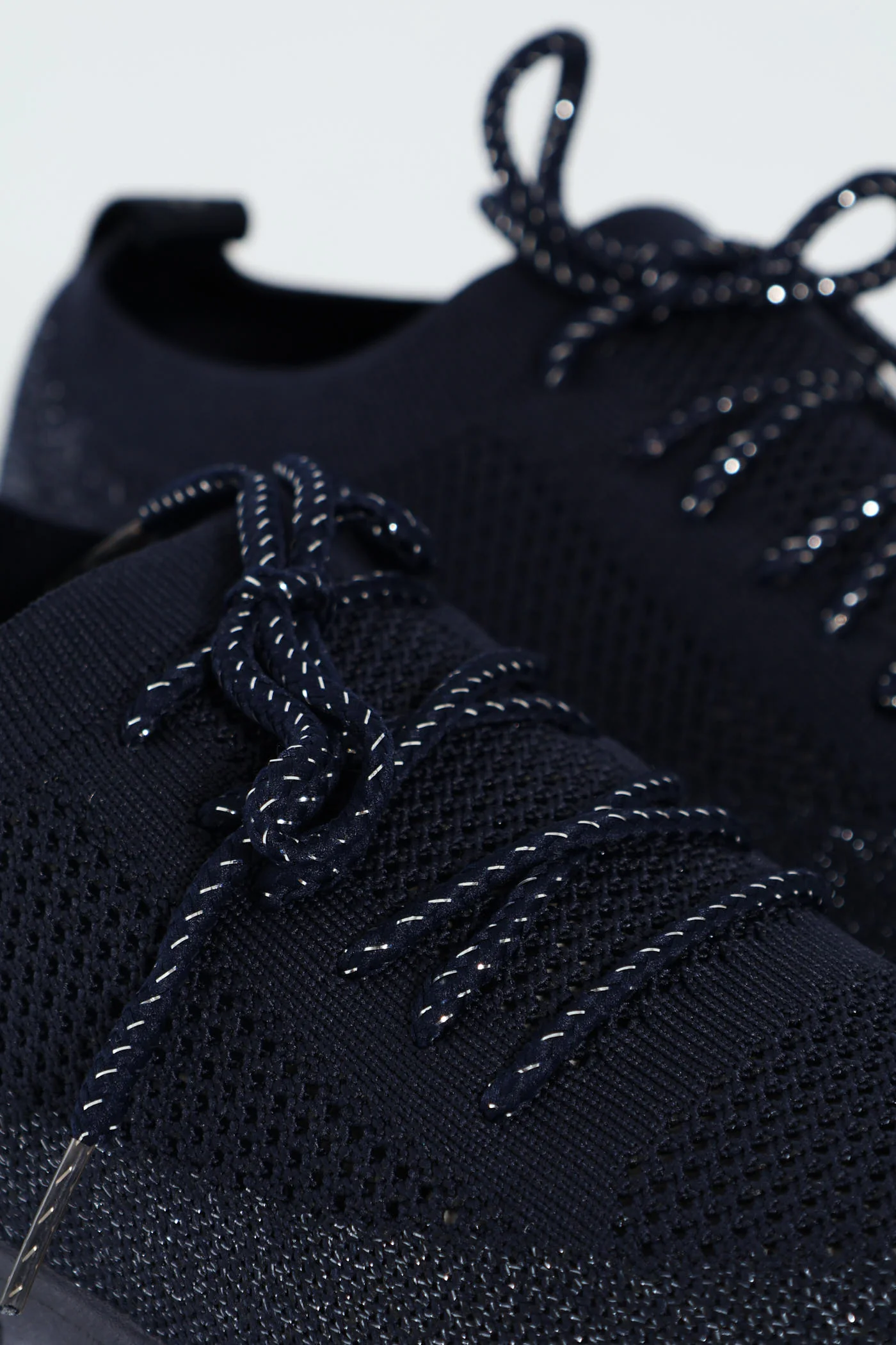 Nansen Bungee Cord Knit Slip On Sneaker - Navy - Image 2