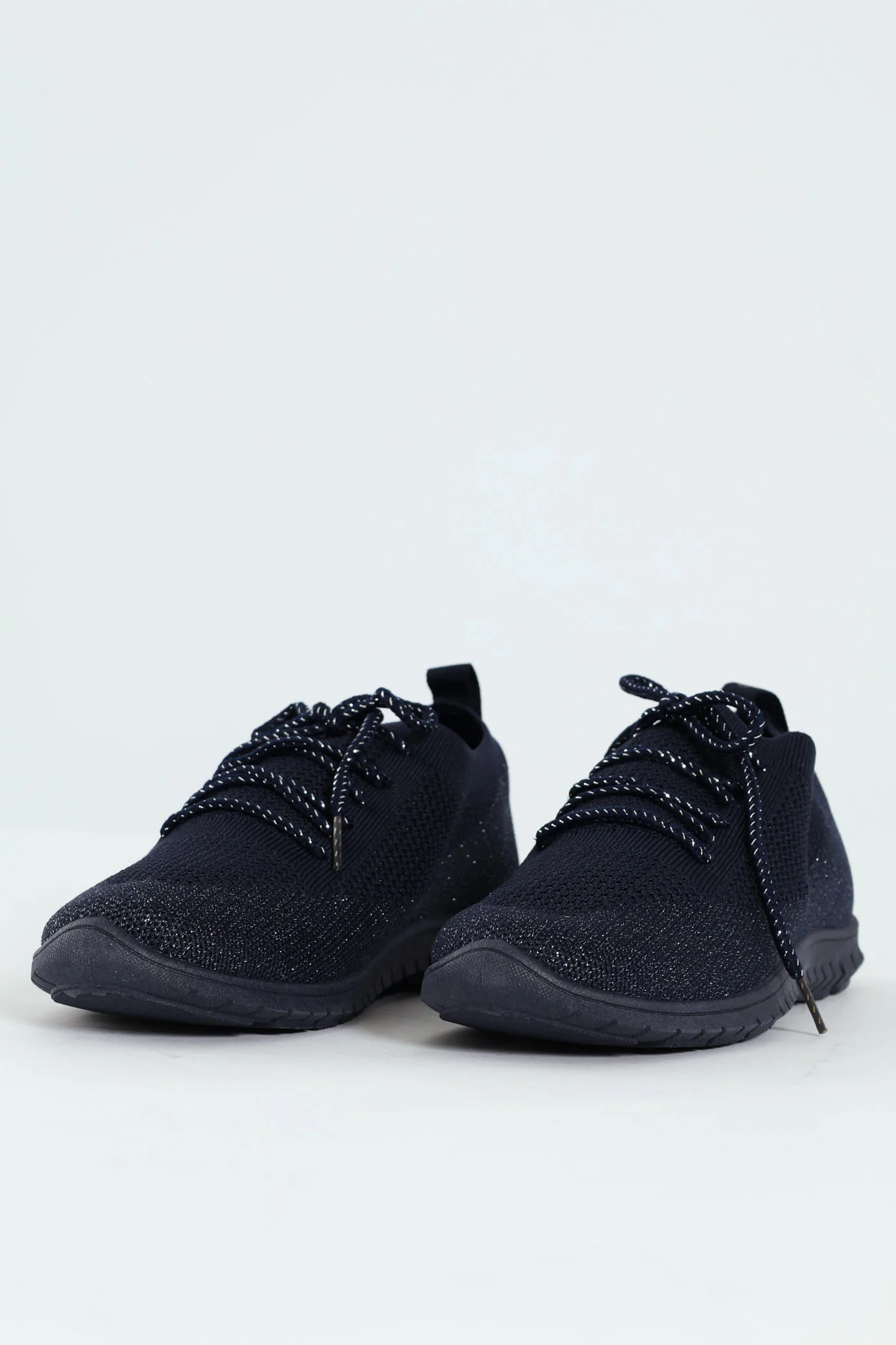Nansen Bungee Cord Knit Slip On Sneaker - Navy - Image 3