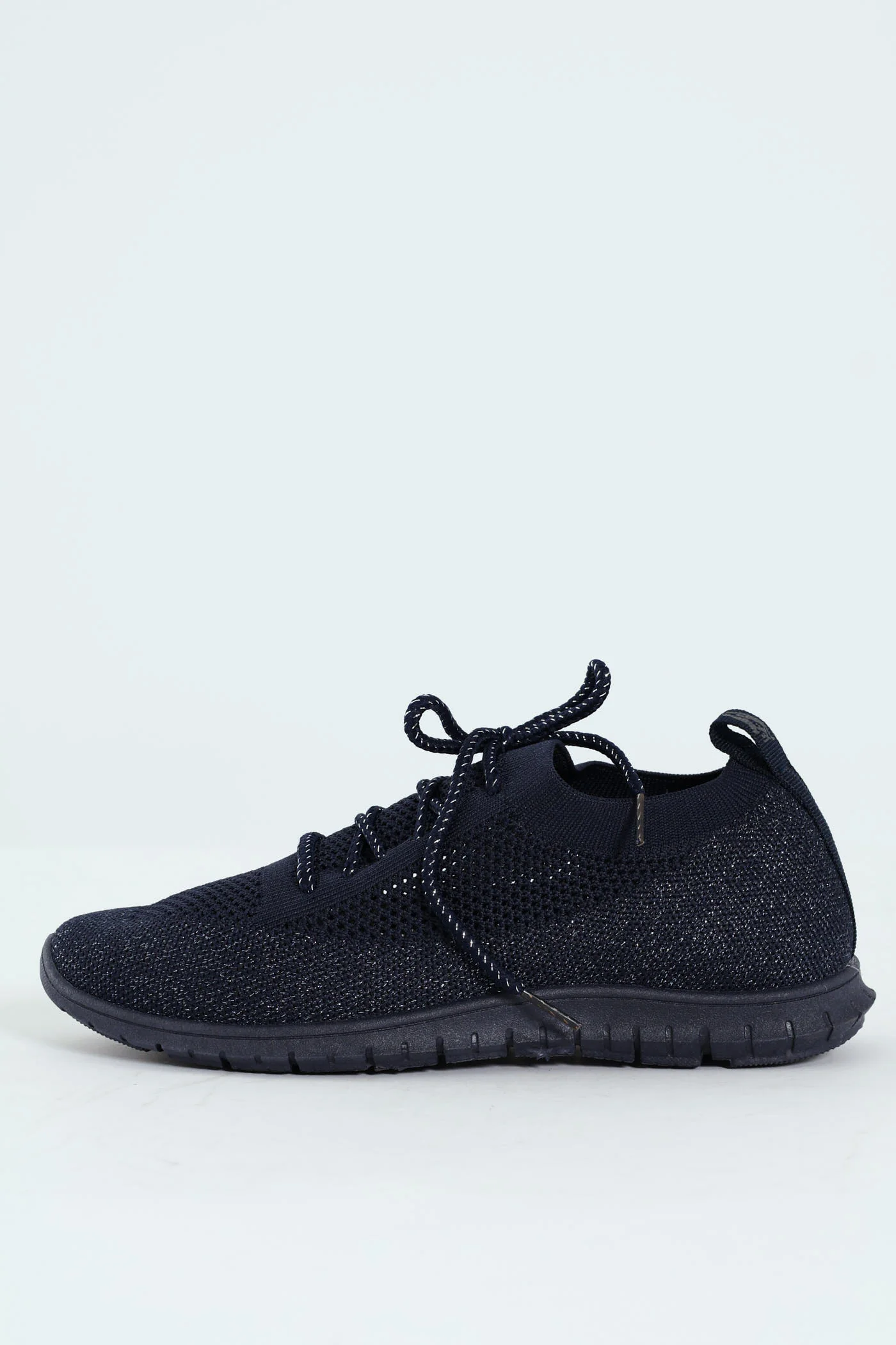 Nansen Bungee Cord Knit Slip On Sneaker - Navy - Image 5