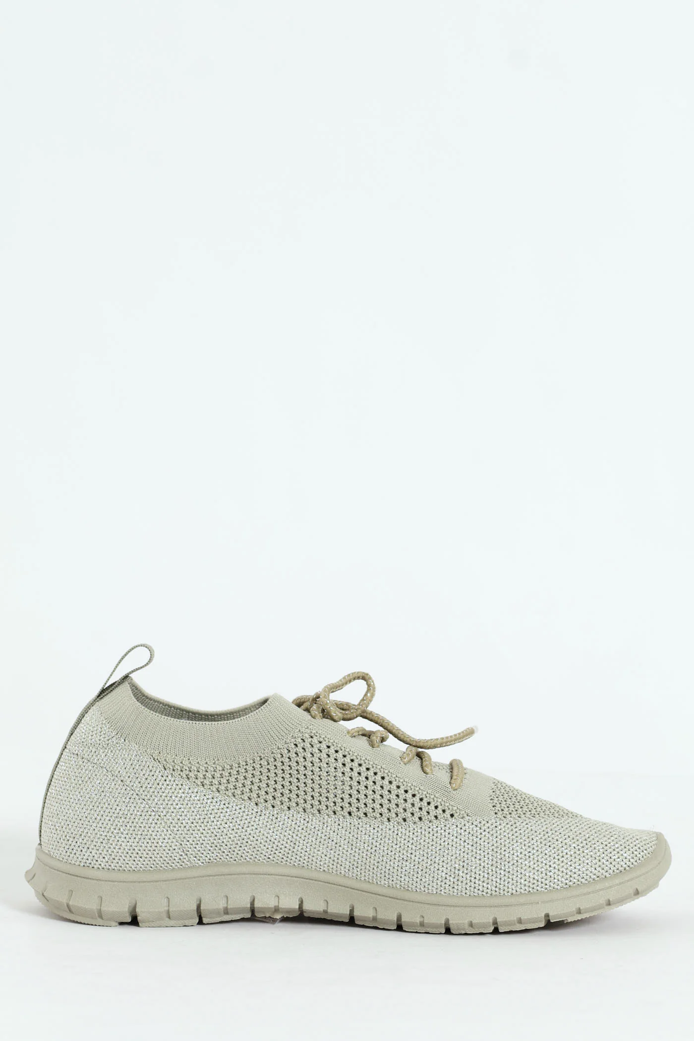 Nansen Bungee Cord Knit Slip On Sneaker - Sage - Image 3