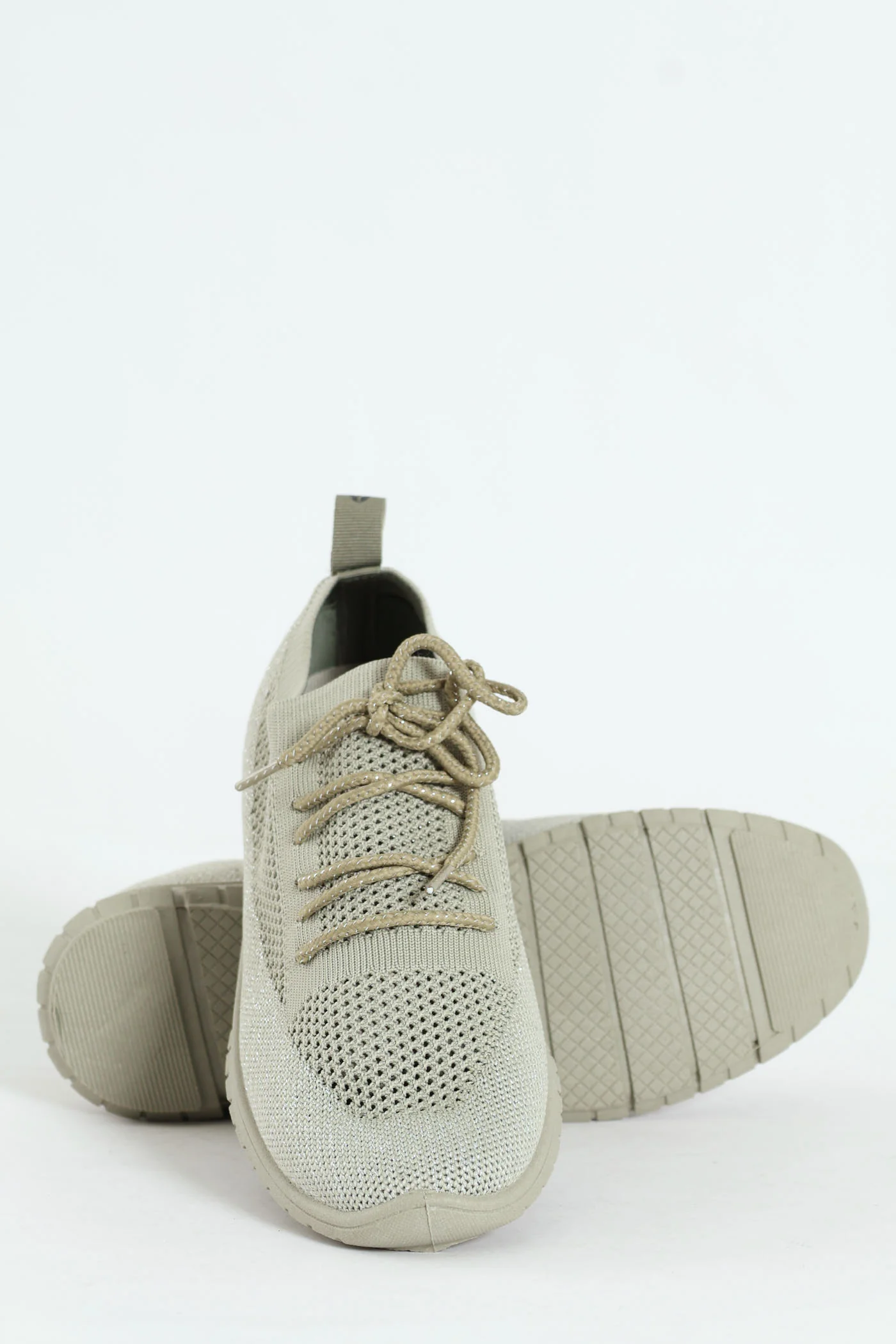 Nansen Bungee Cord Knit Slip On Sneaker - Sage - Image 4
