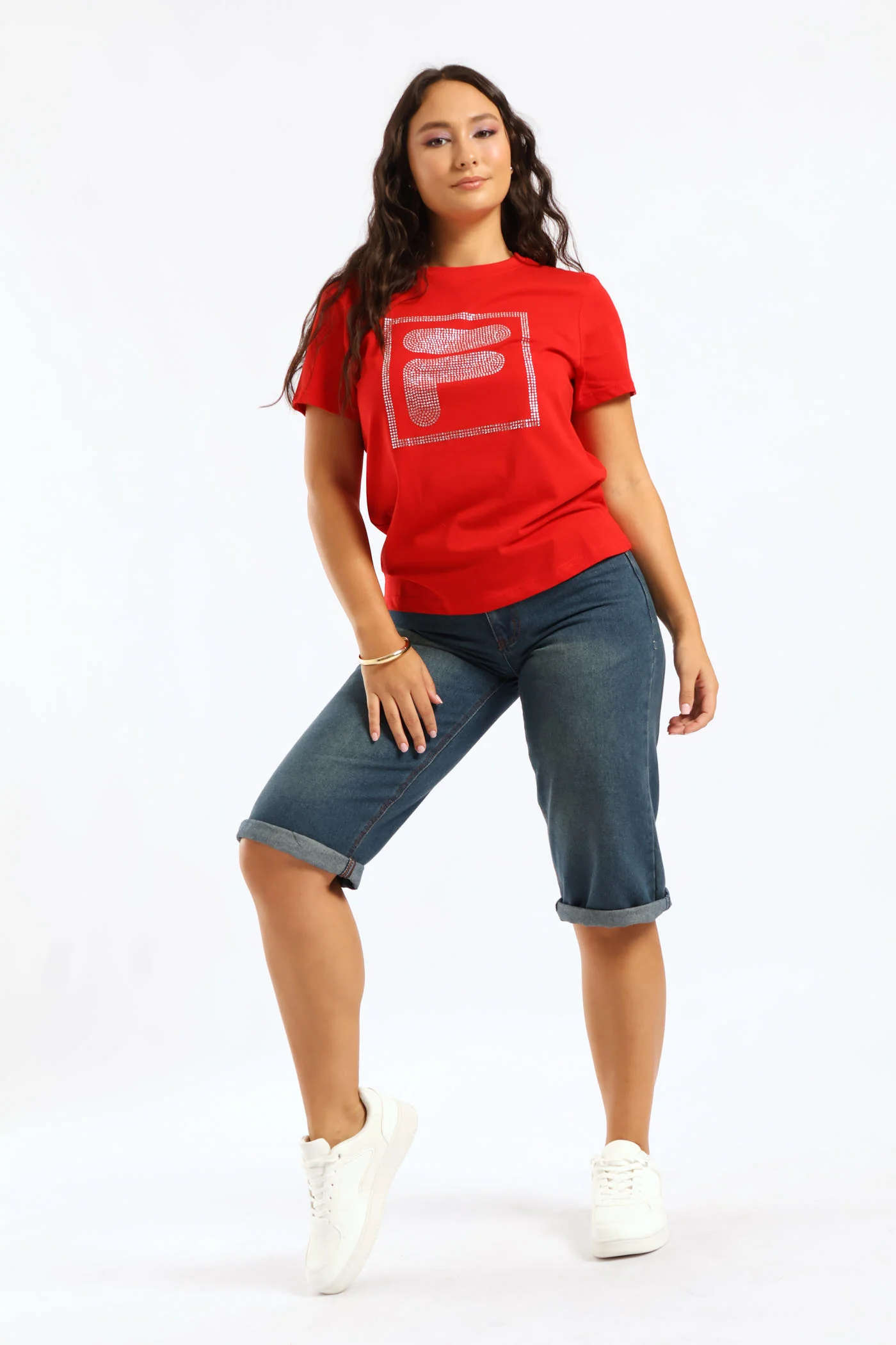 Natasha T-Shirt - Red - Image 3