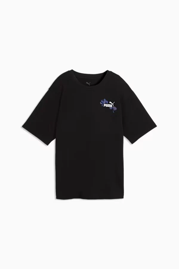 Nature 2.0 Graphic Tee - Black - Image 5