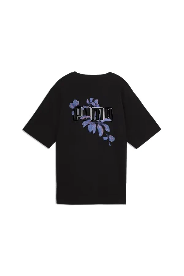 Nature 2.0 Graphic Tee - Black - Image 6
