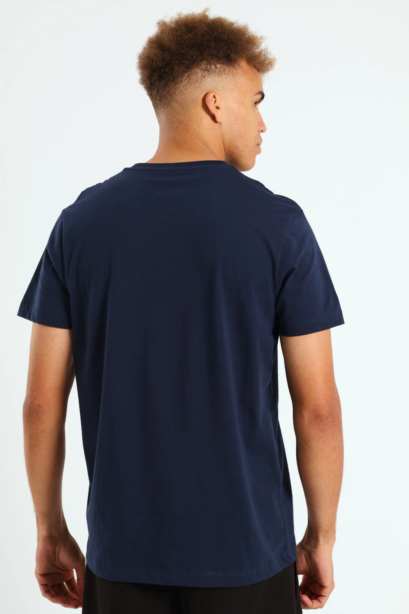 Need More Sleep Print Tee - Navy - Image 2