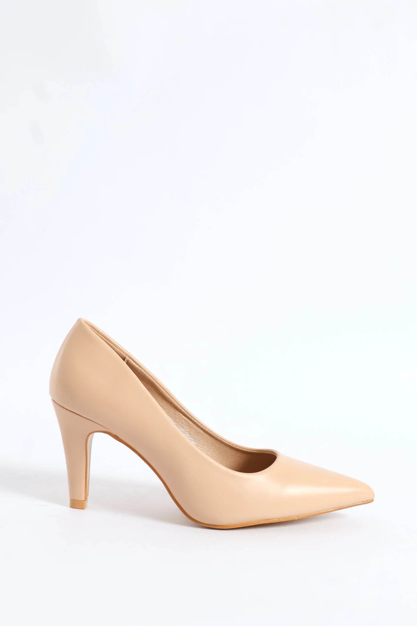 Neoprene Mid Court Heel - Natural - Image 2