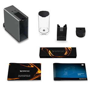 Nespresso Essenza Mini C30 Coffee Machine - Intense Grey - Image 5