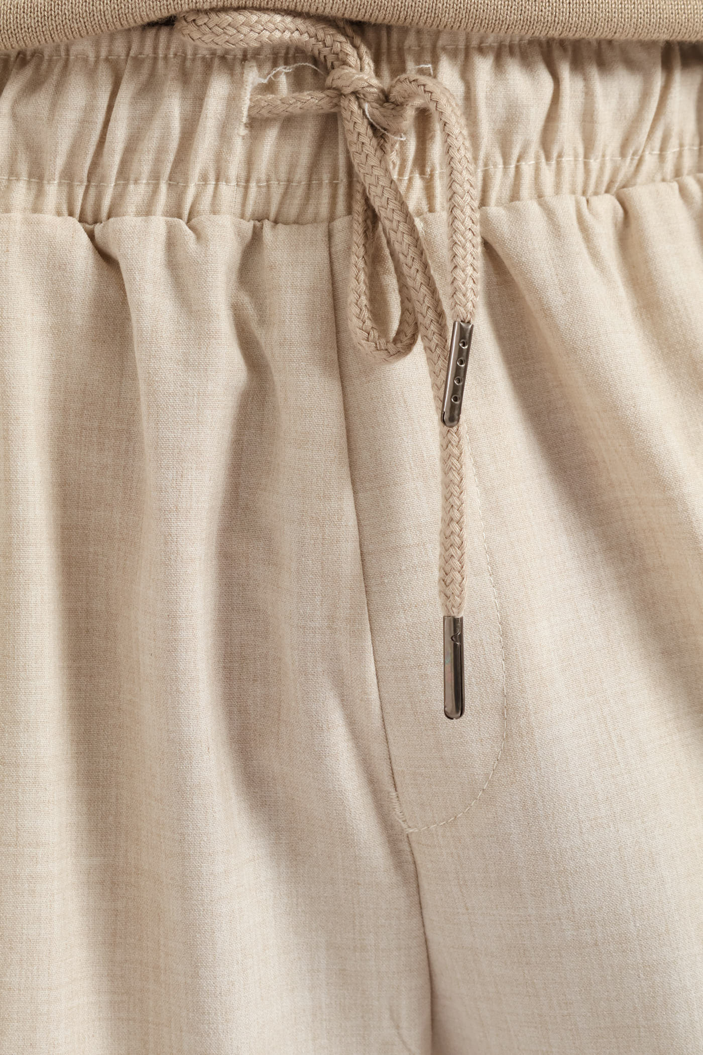 Neutral Elasticated Trousers - Neutral - Image 5