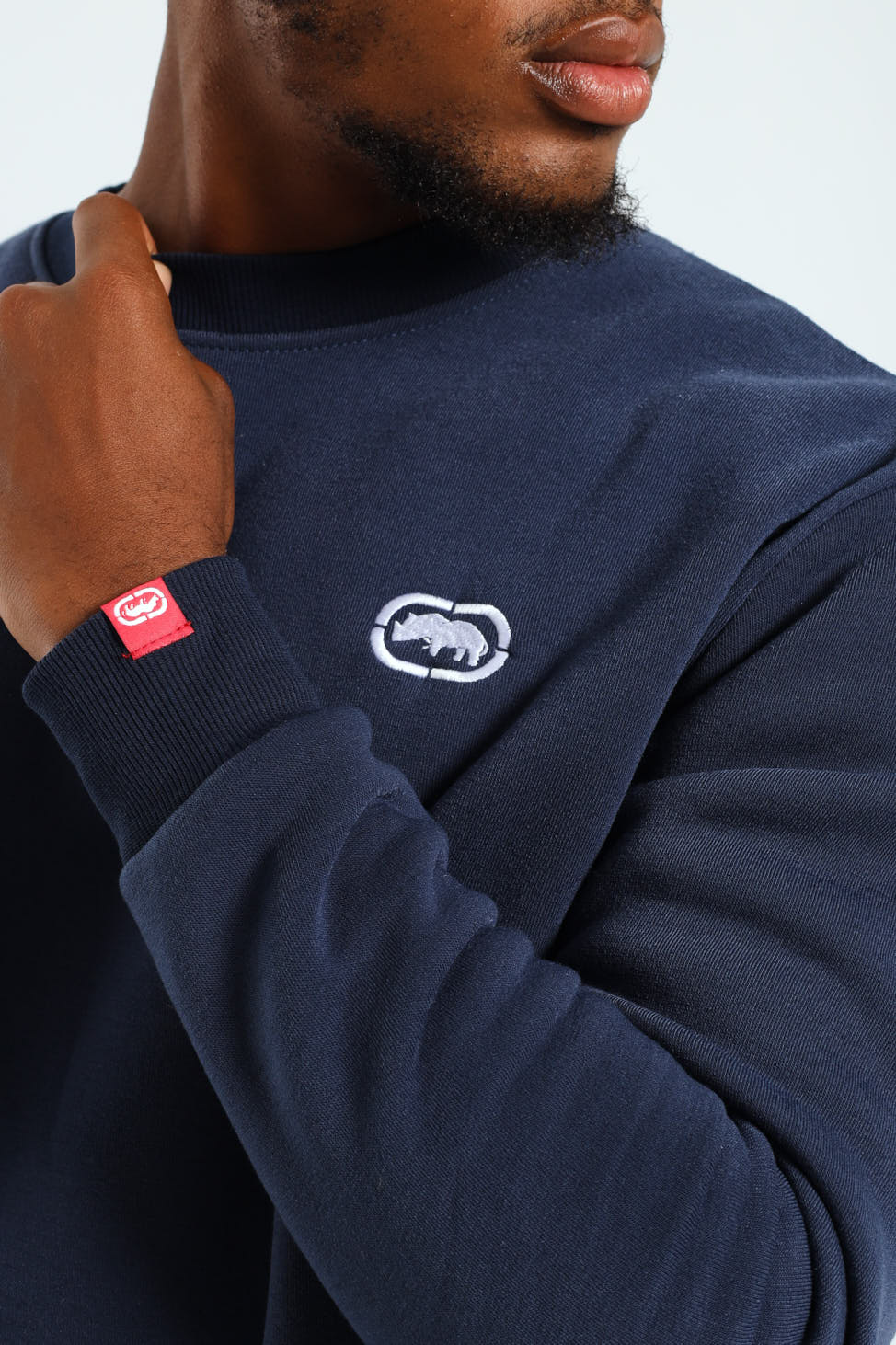Never Out Crew Top - Navy - Image 2