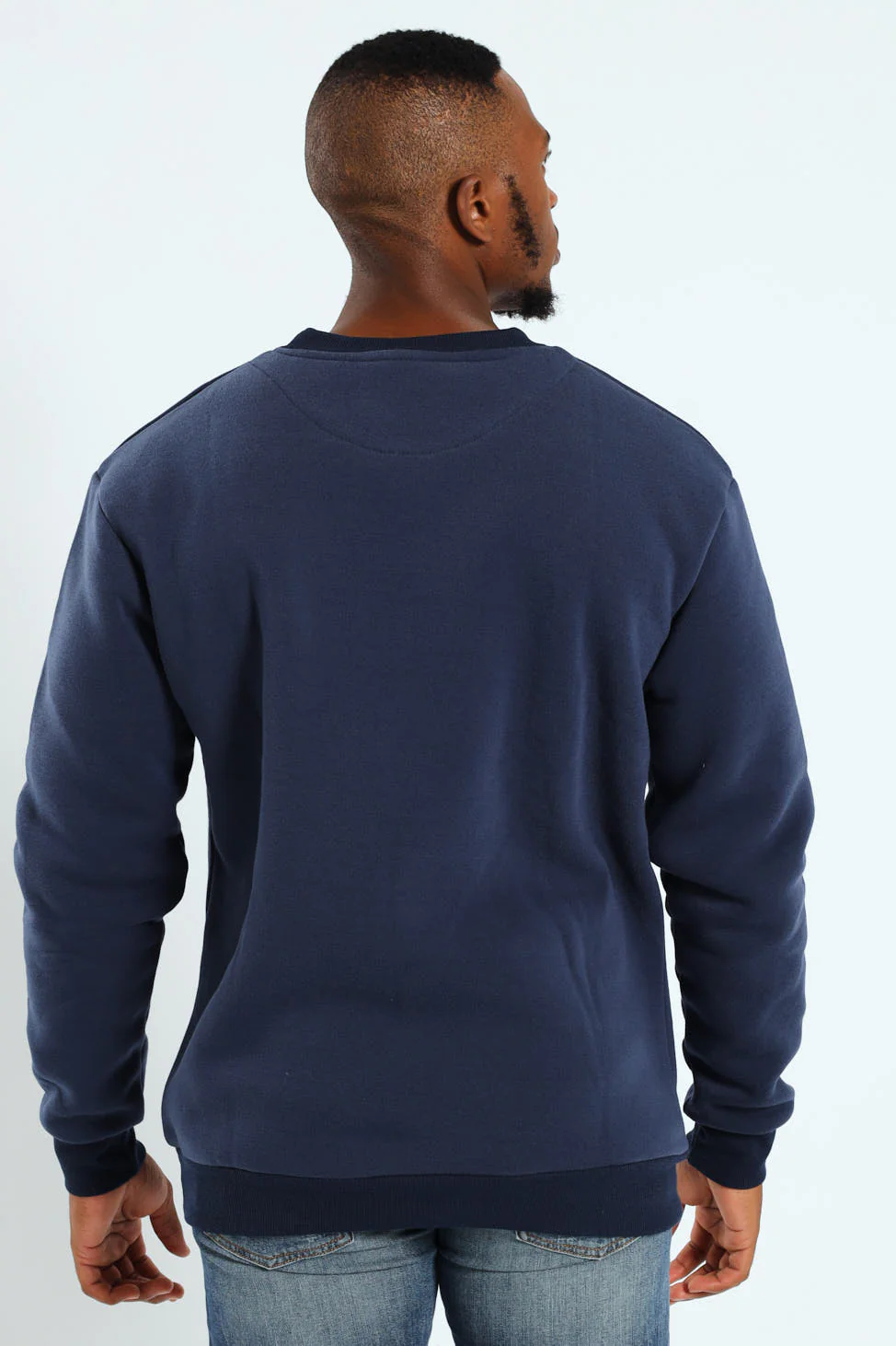 Never Out Crew Top - Navy - Image 4