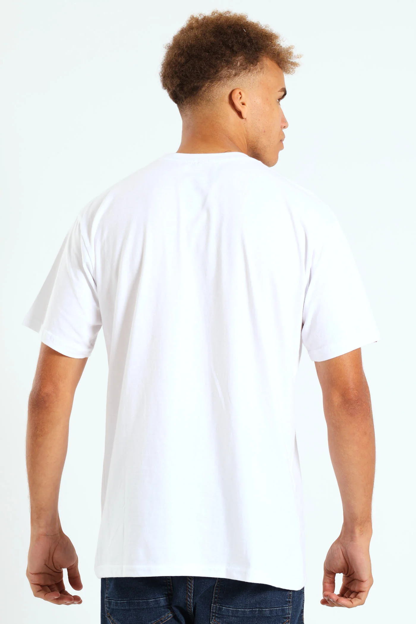 Never Out Hd Print Tee - White - Image 3