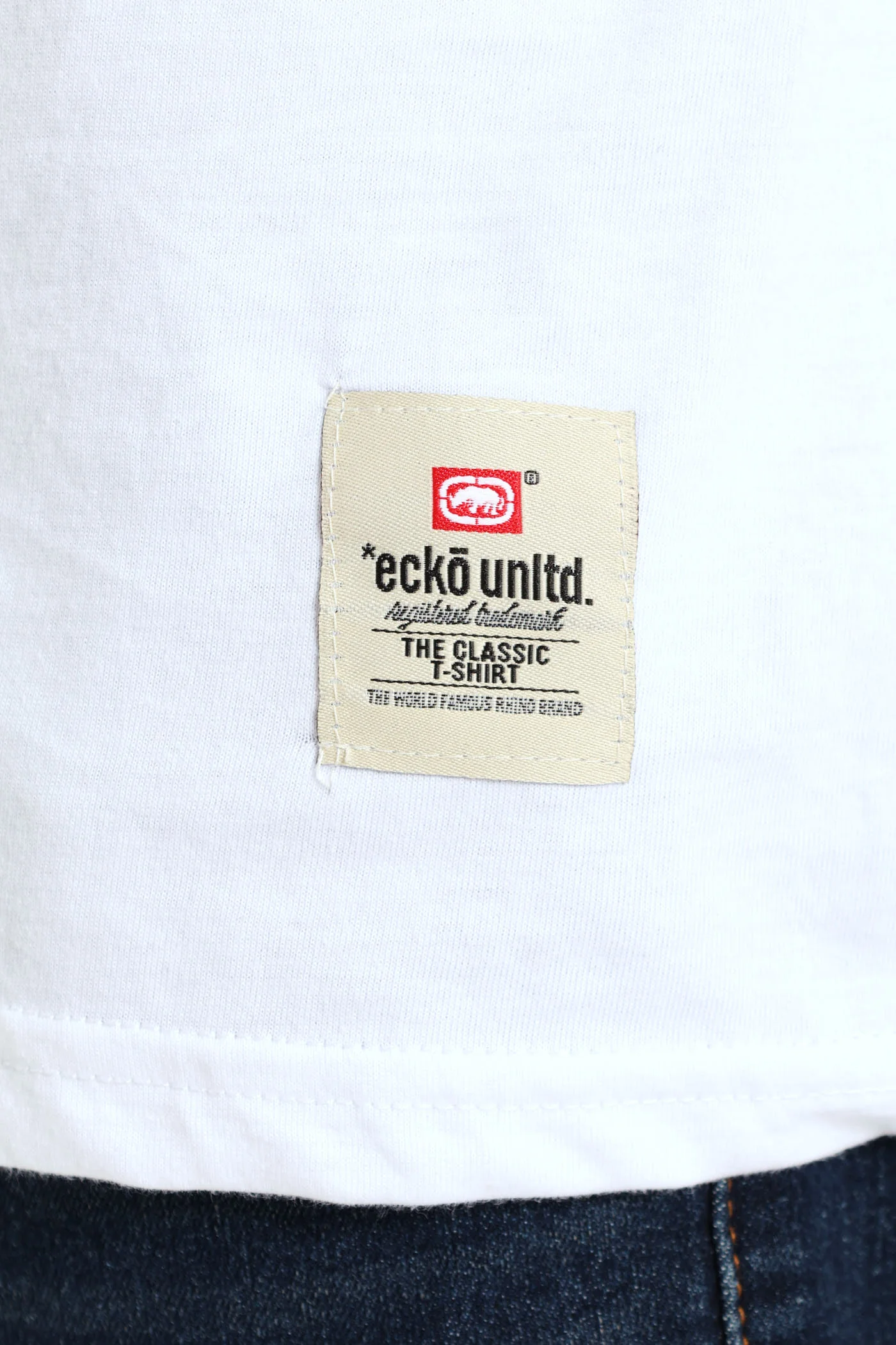 Never Out Hd Print Tee - White - Image 5