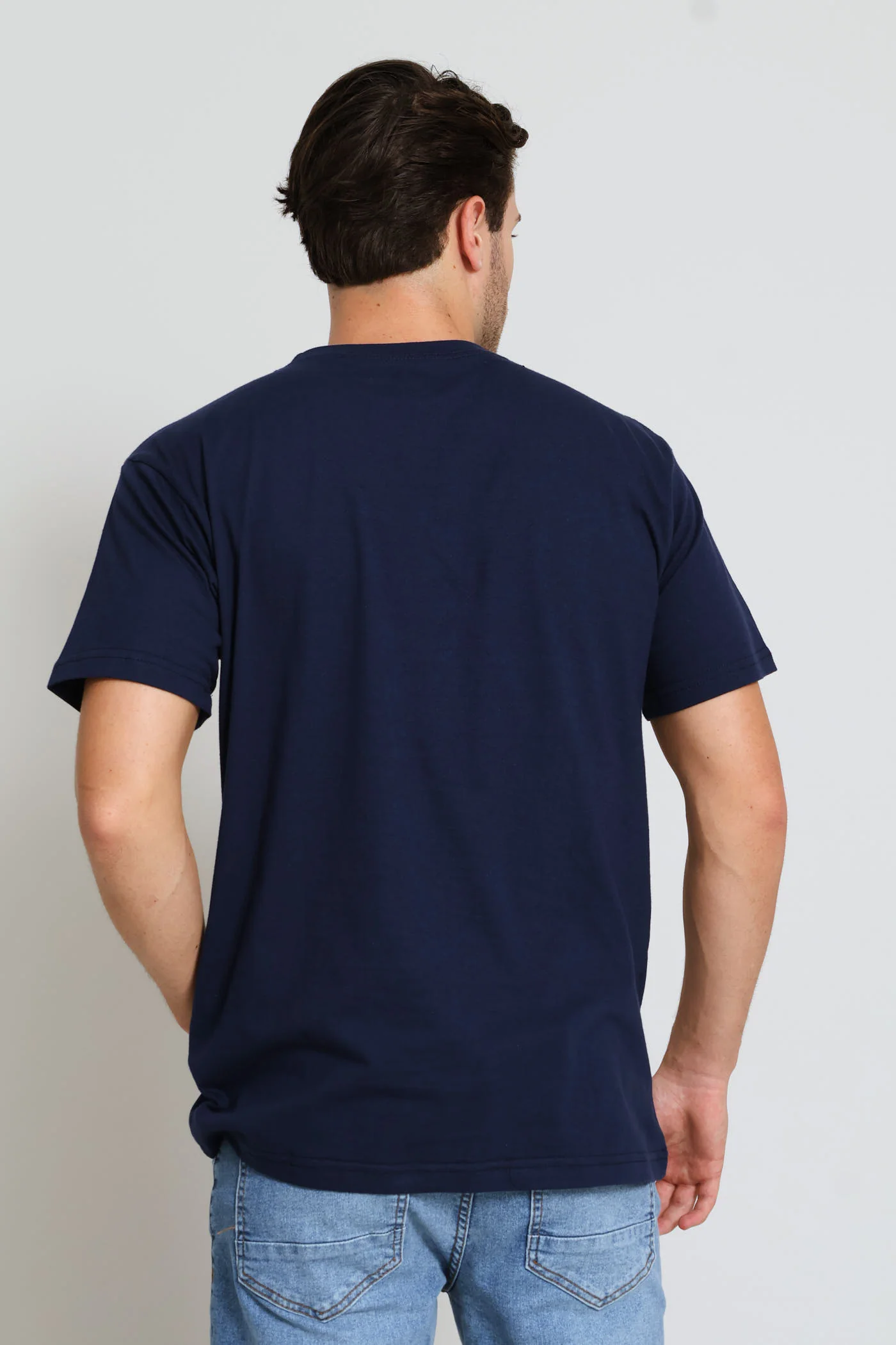 Never Out Tee - Navy - Image 3