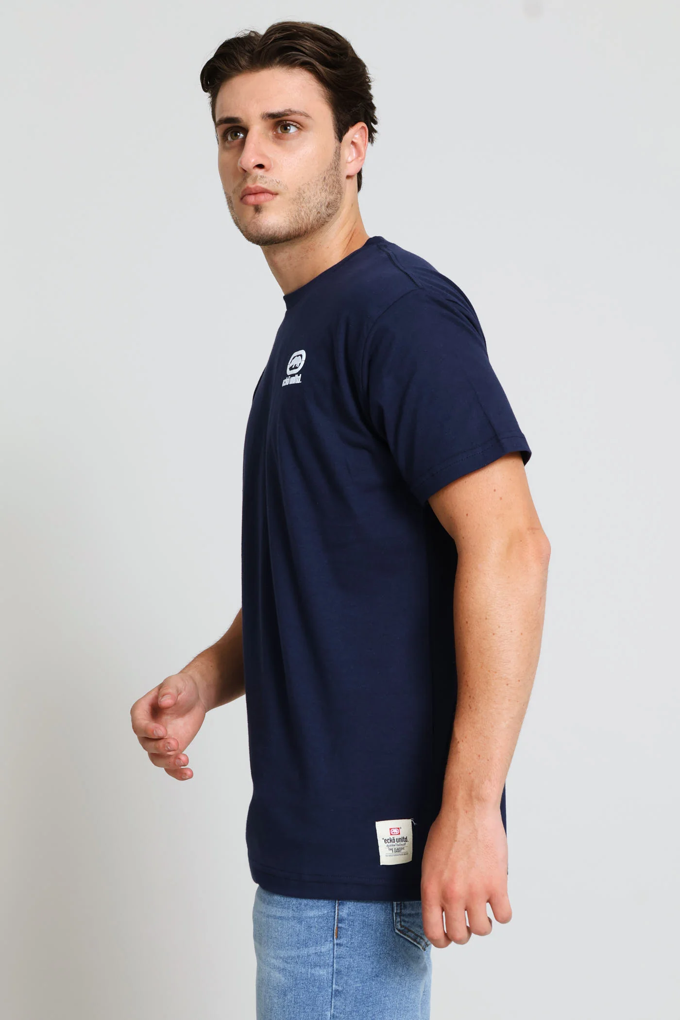 Never Out Tee - Navy - Image 4