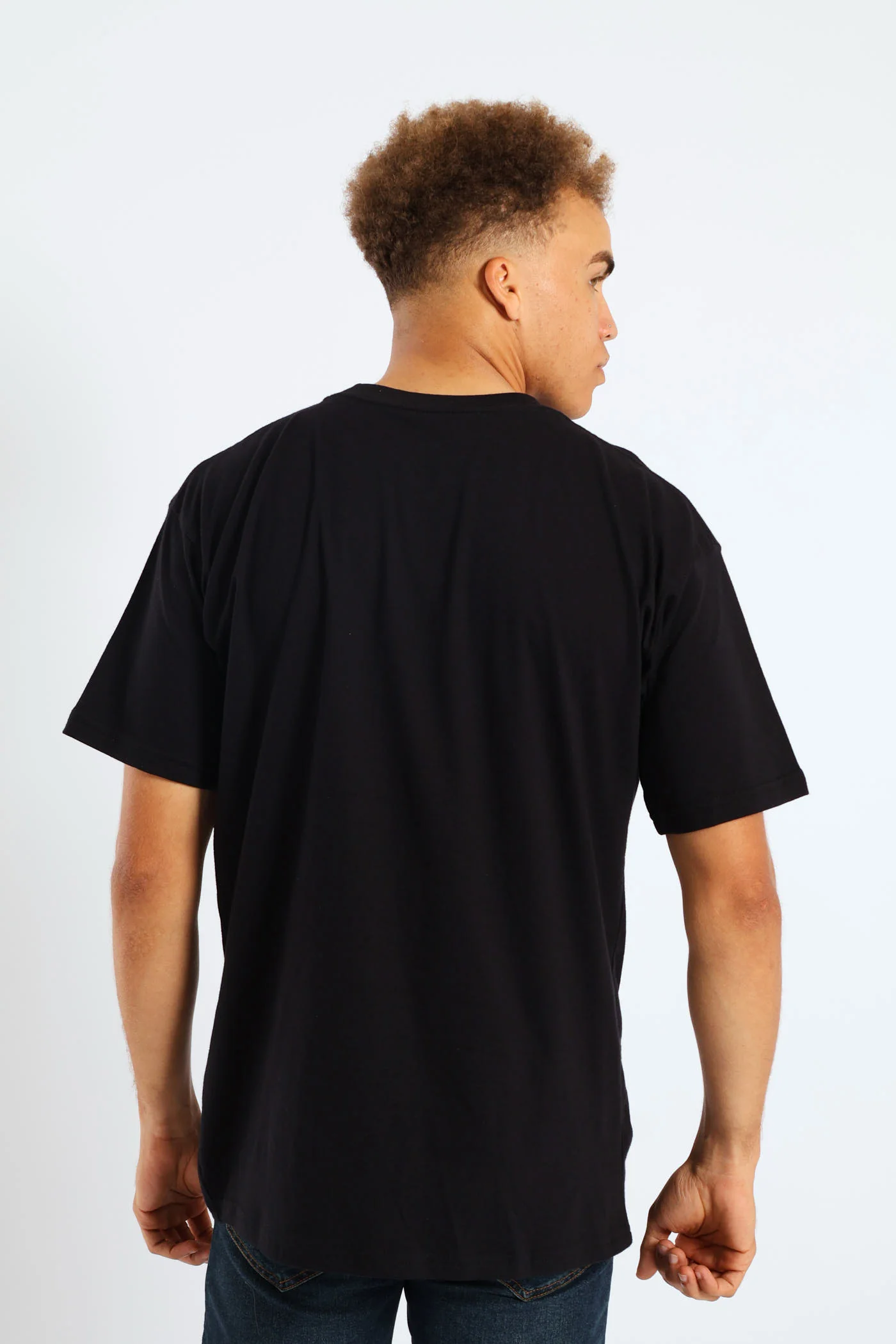 Never Out Tonal Tee - Black - Image 2