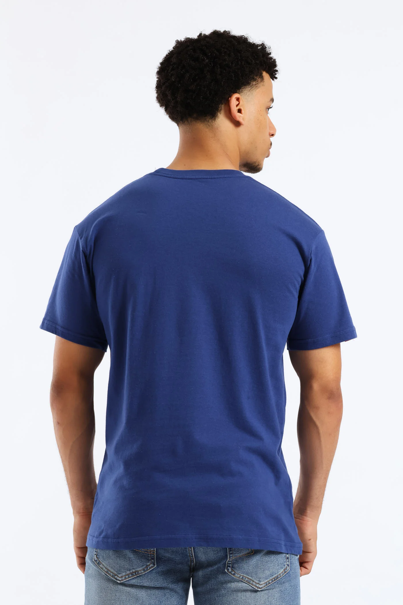 Never Out Tonal Tee - Blue - Image 4