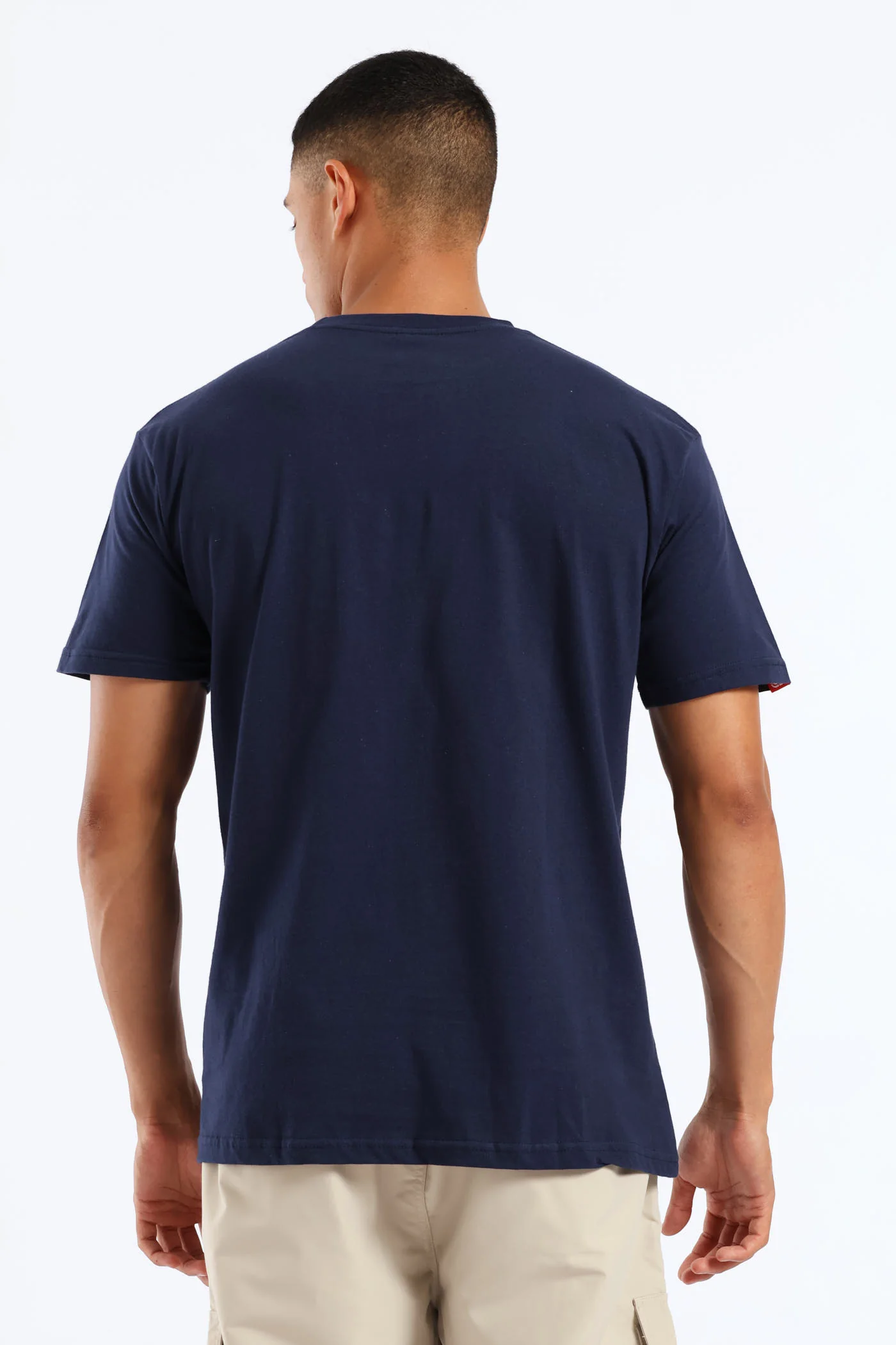 Never Out Tonal Tee - Navy - Image 4