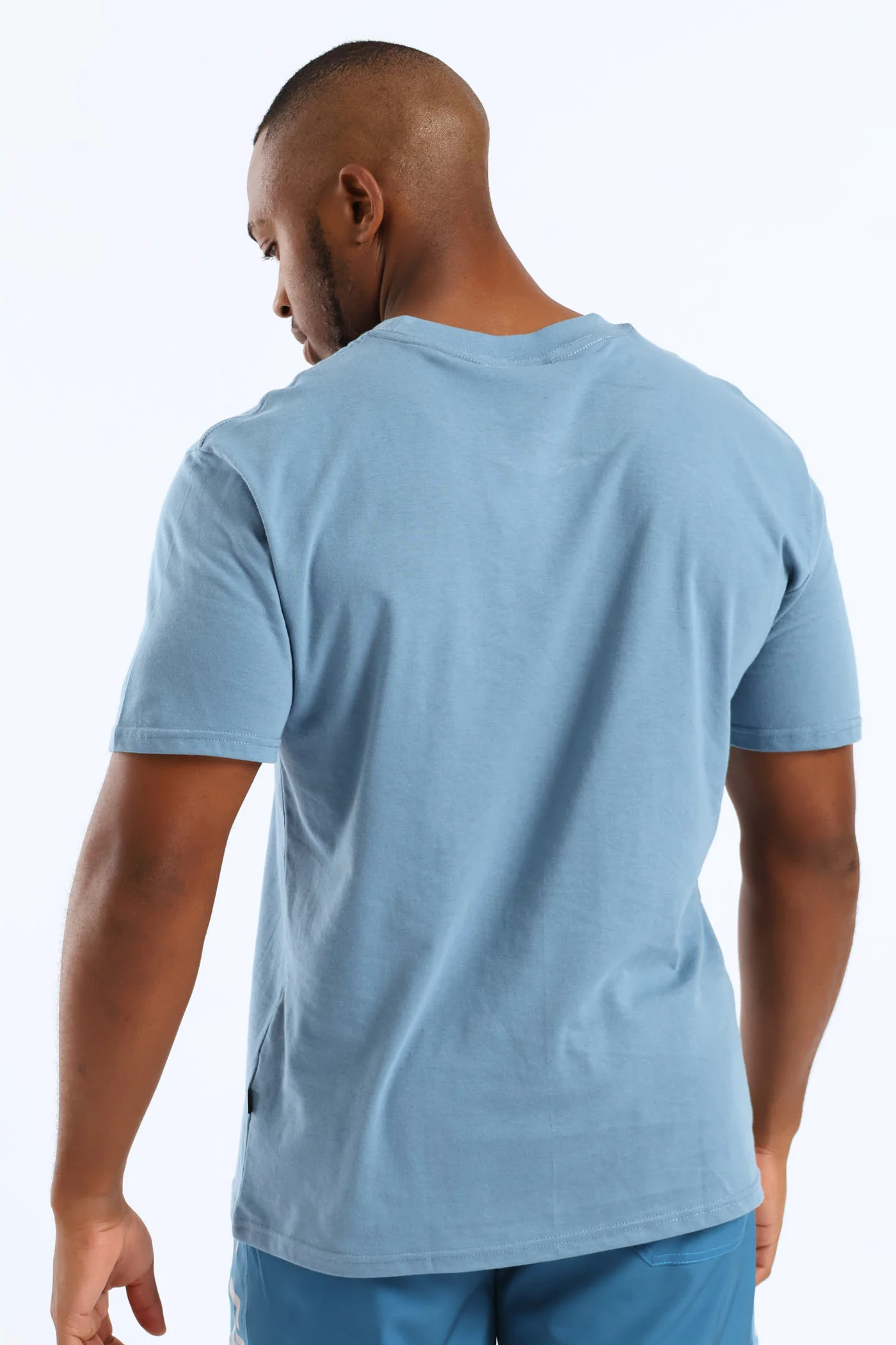 New Corp Tee - Blue - Image 4
