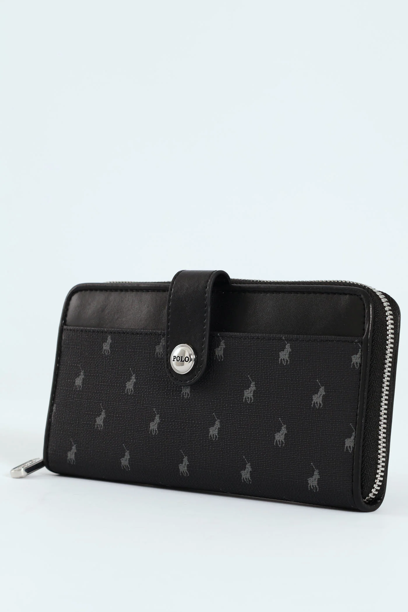 New Iconic Zip Around Purse - Black - Image 3