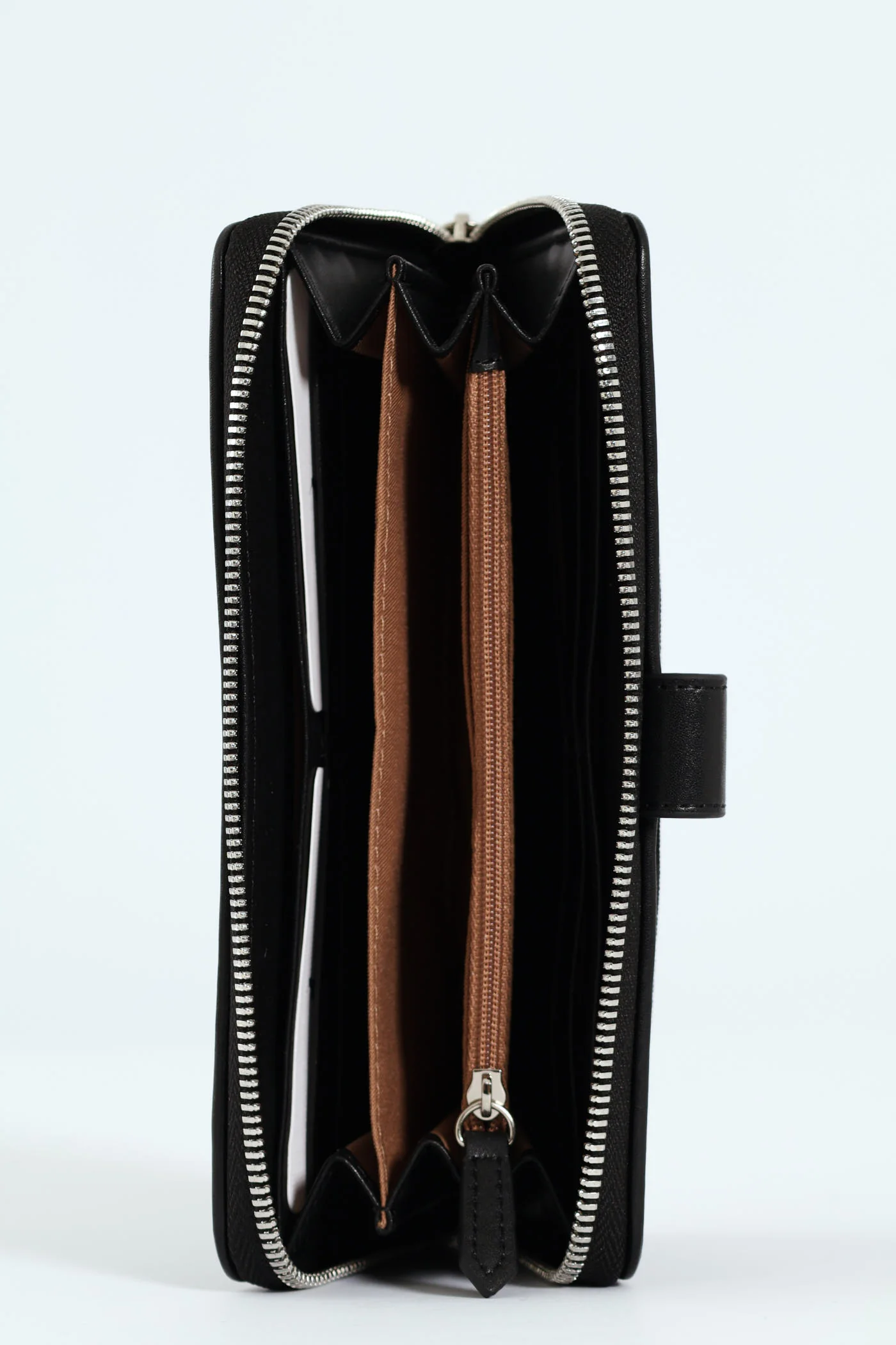 New Iconic Zip Around Purse - Black - Image 4