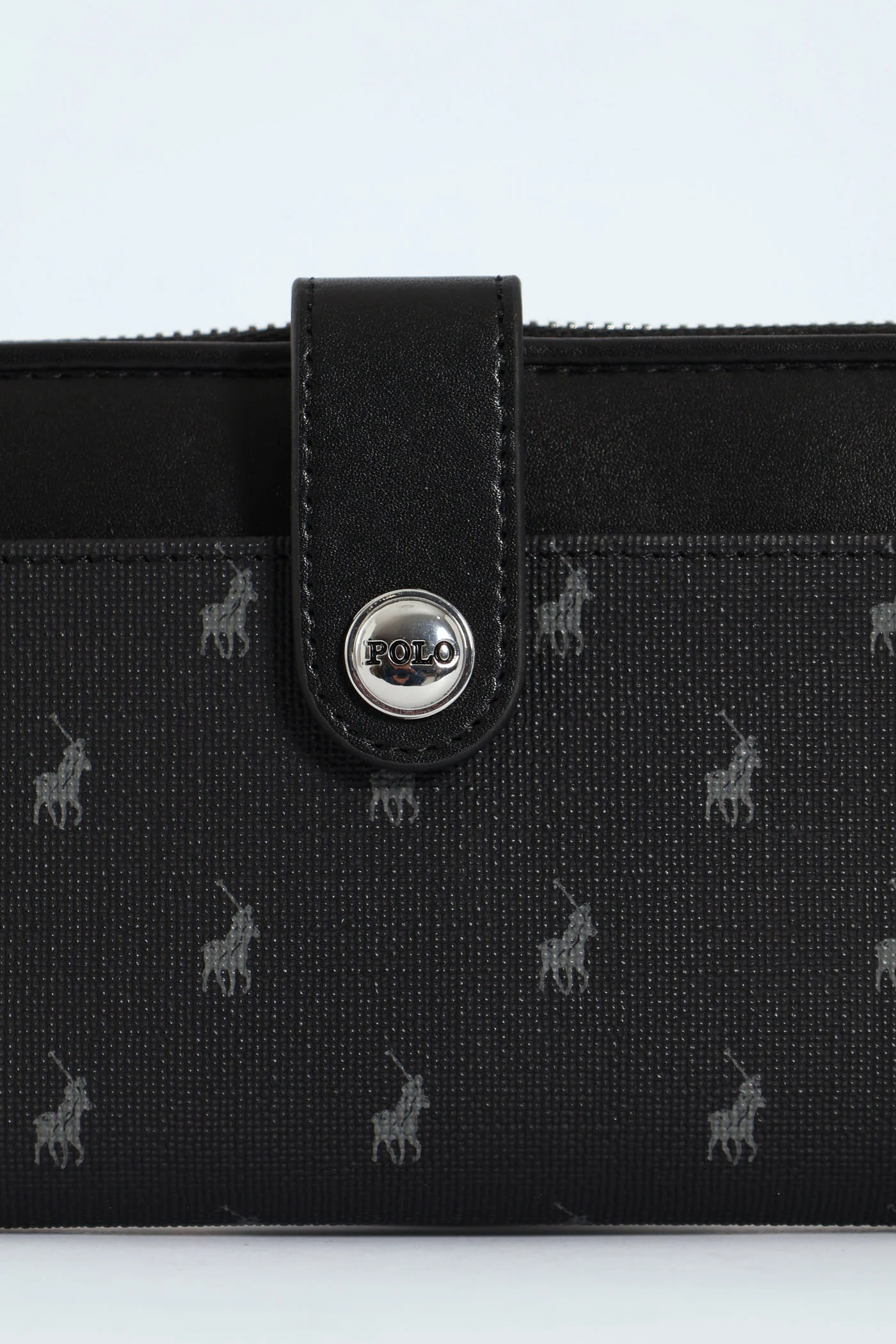 New Iconic Zip Around Purse - Black - Image 6