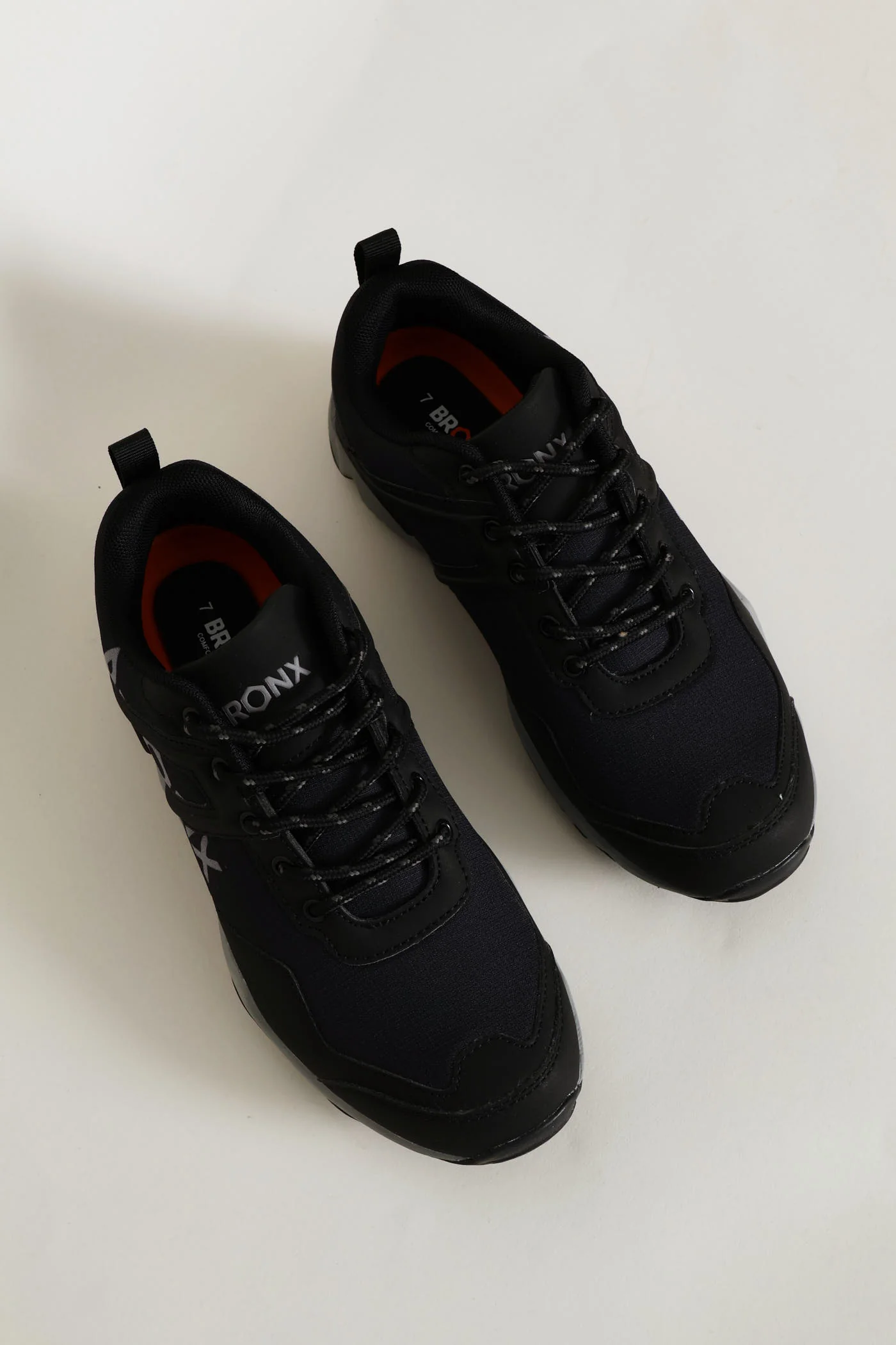 New Sherman Xv Hiker Lace Up Shoe - Black - Image 4