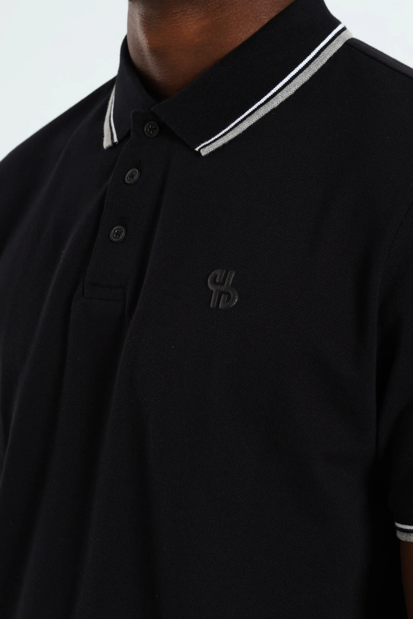 New Tipped Golfer - Black - Image 2